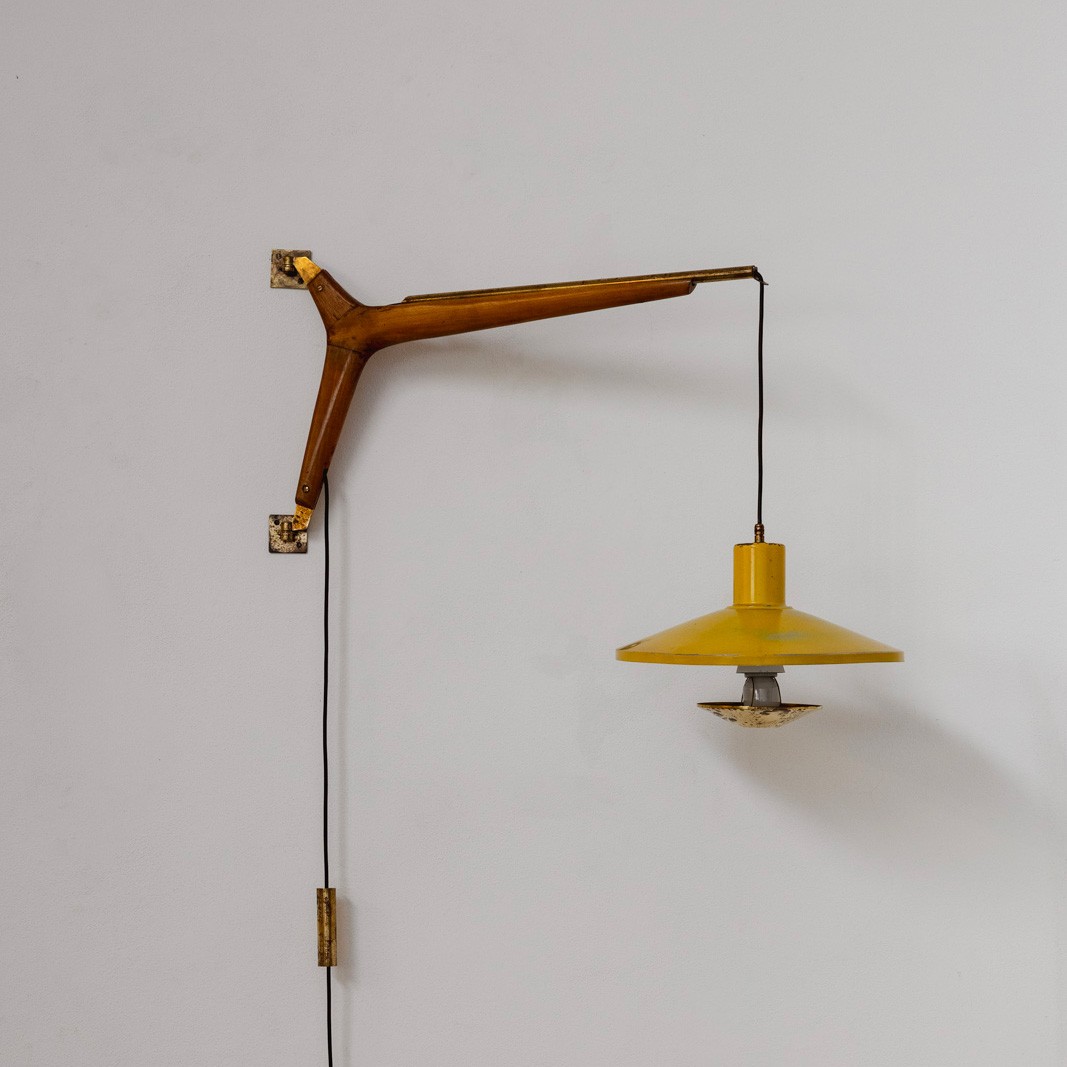 Adjustable Wall Lamp for Stilnovo, Italy, 1950s, 1950s