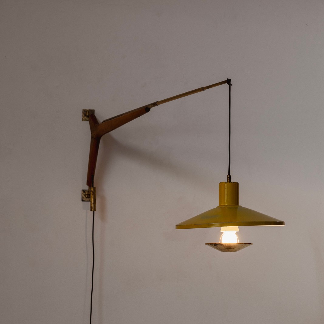 Adjustable Wall Lamp for Stilnovo, Italy, 1950s, 1950s