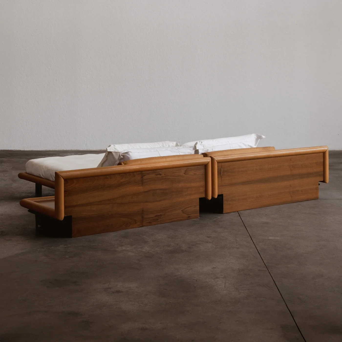 Afra & Tobia Scarpa “Morna” Bed for Molteni, Italy, 1971, 1972