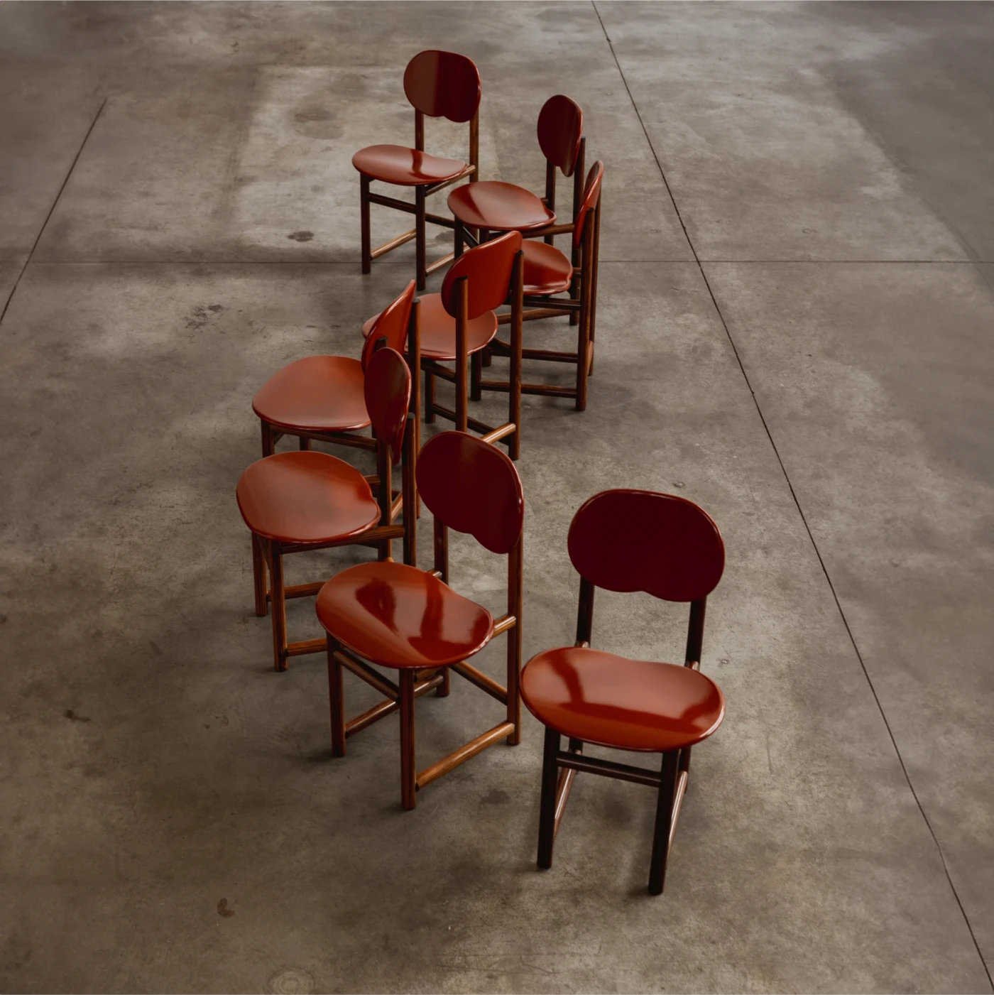 Afra & Tobia Scarpa "New Harmony" Dining Chairs for Maxalto, 1987, Set of 8, 1987