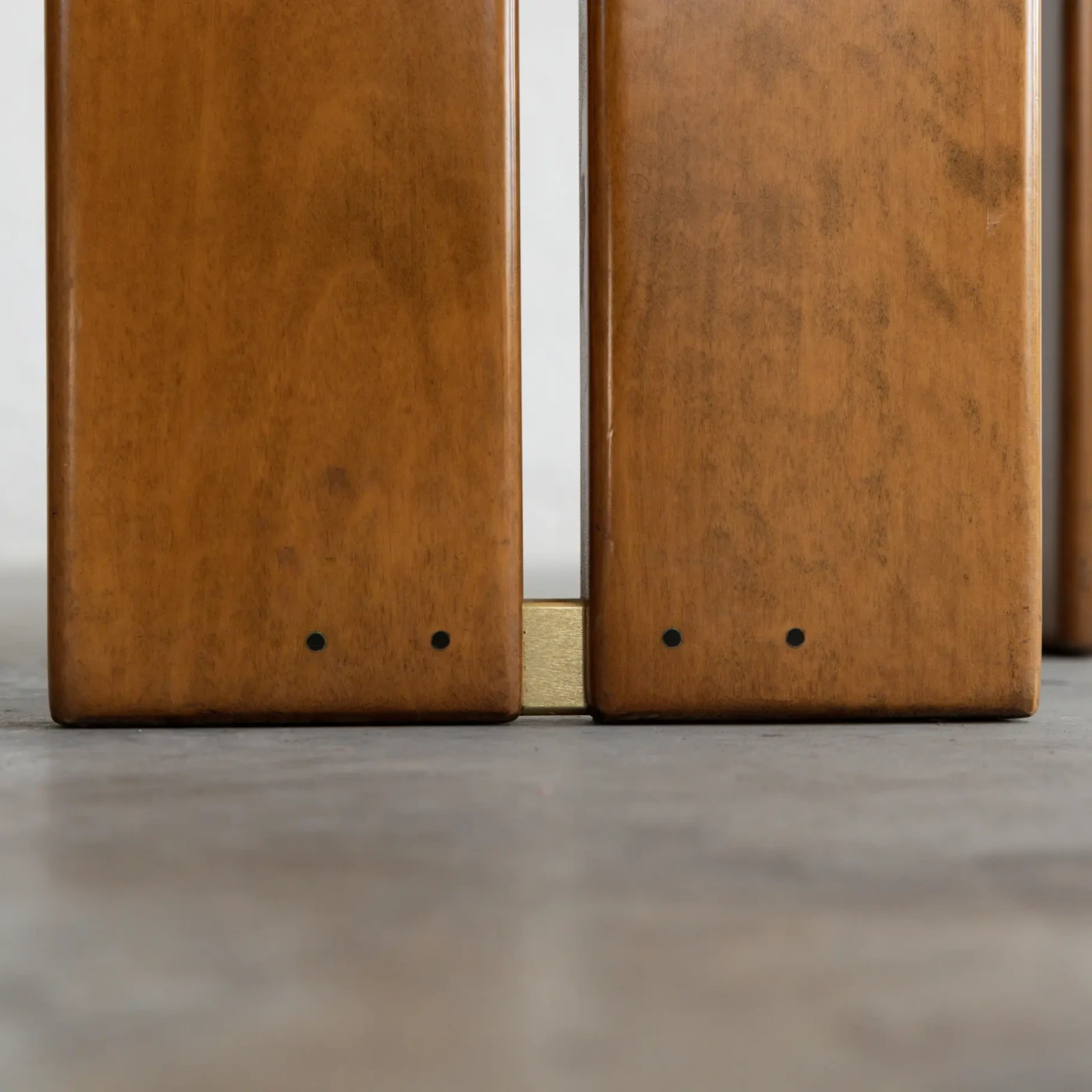 Afra & Tobia Scarpa "Africa" Dining Chairs for Maxalto, Cognac Leather, 1975, Set of 6, 1975