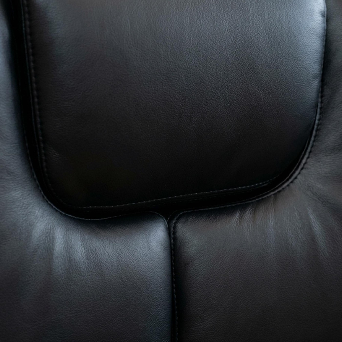 Alberto Rosselli “Confidential” Living Room Set for Saporiti, Black Leather, 1972, Set of 3, 1972