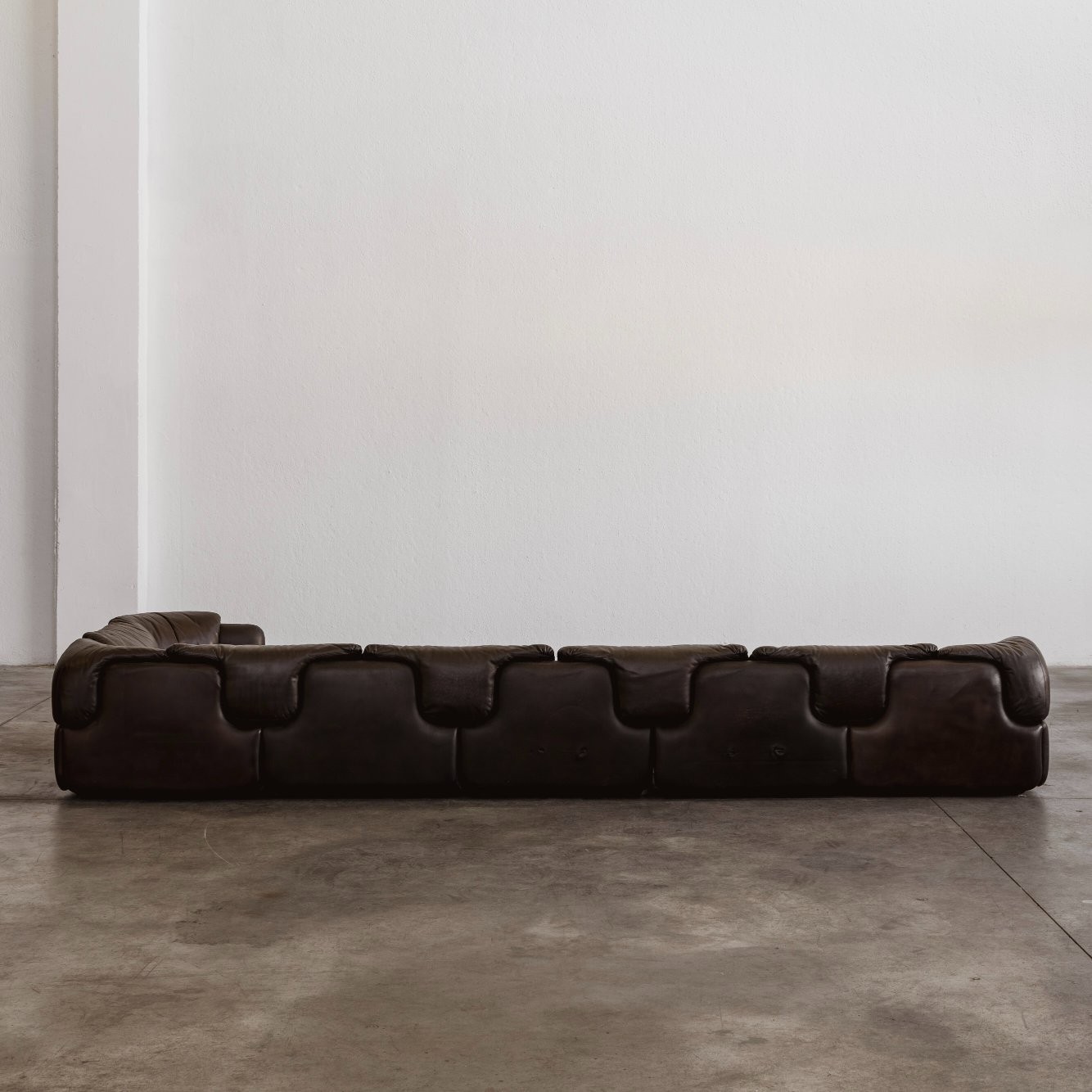 Alberto Rosselli “Confidential” Modular Sofa for Saporiti, 1972, Set of 6, 1972
