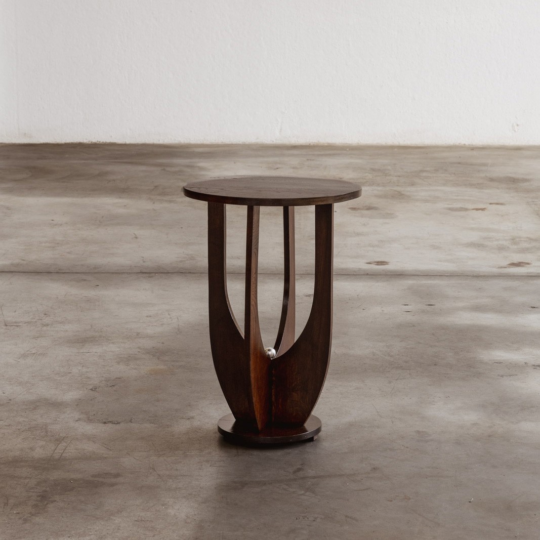Art Deco High Side Table, France, 1930s, 1930s