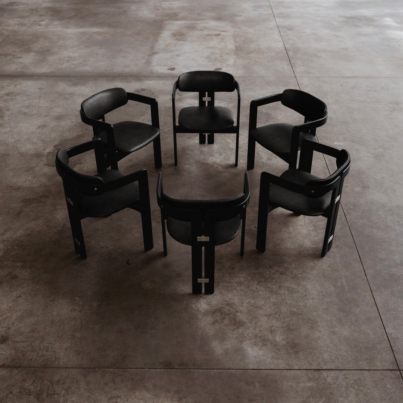 Augusto Savini “Pamplona” Dining Chairs for Pozzi, 1965, Set of 6, 1965