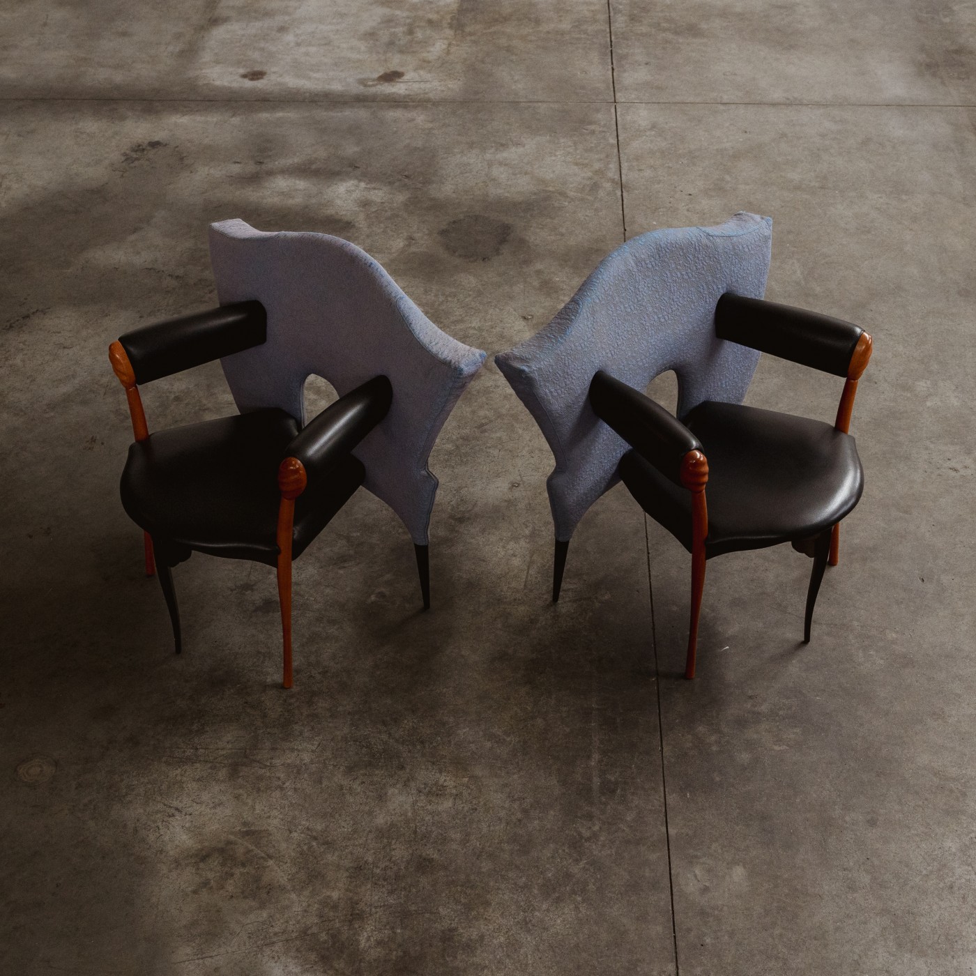 Borek Sipek ”Prosim Sedni” Armchairs for Driade, 1987, Set of 2, 1980s