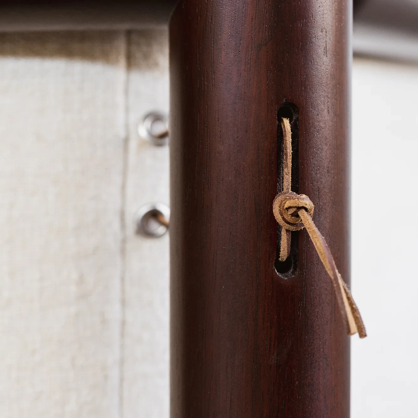Carlo Scarpa “Cornaro” Armchairs for Gavina, Ivory Linen, 1973, Set of 2, 1973