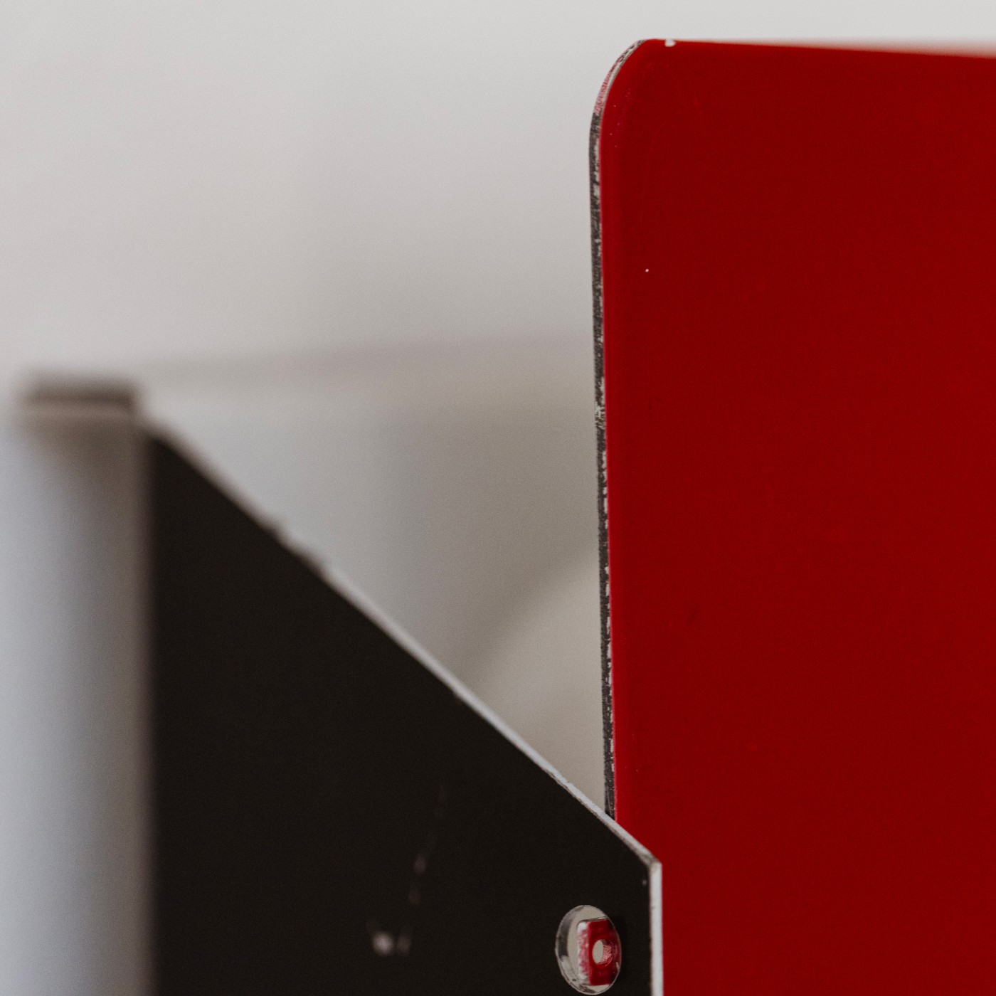 Charlotte Perriand “CP1” Sconces for Steph Simon, Red, 1958, Set of 2, 1929