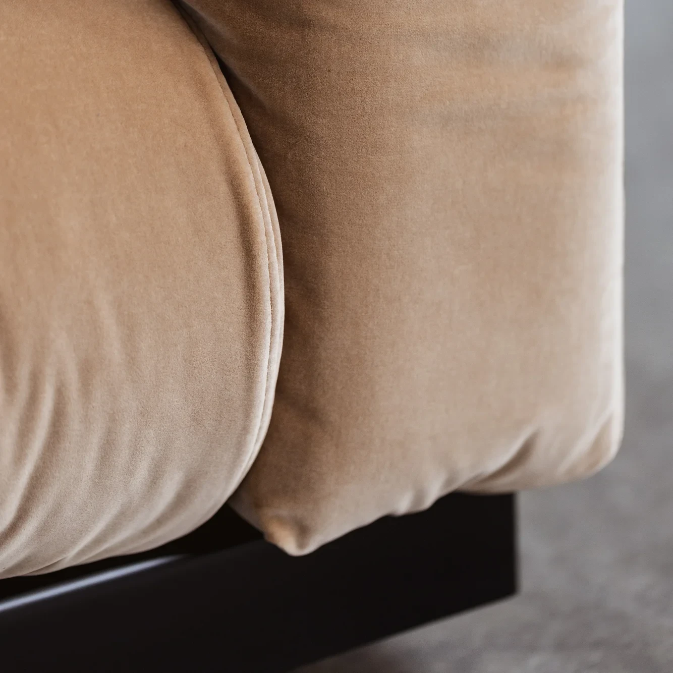 Cini Boeri "Gradual System" Armchairs for Gavina, Camel Velvet, 1970, Set of 2, 1970