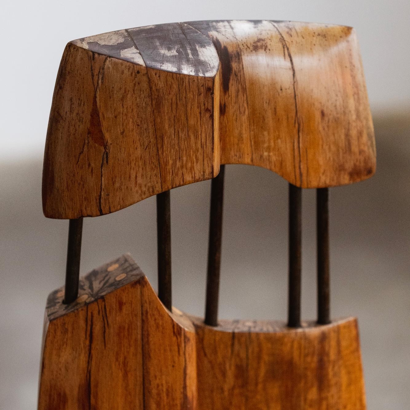 Elvio Becheroni “Totem” Abstract Sculpture, 1988, 1988