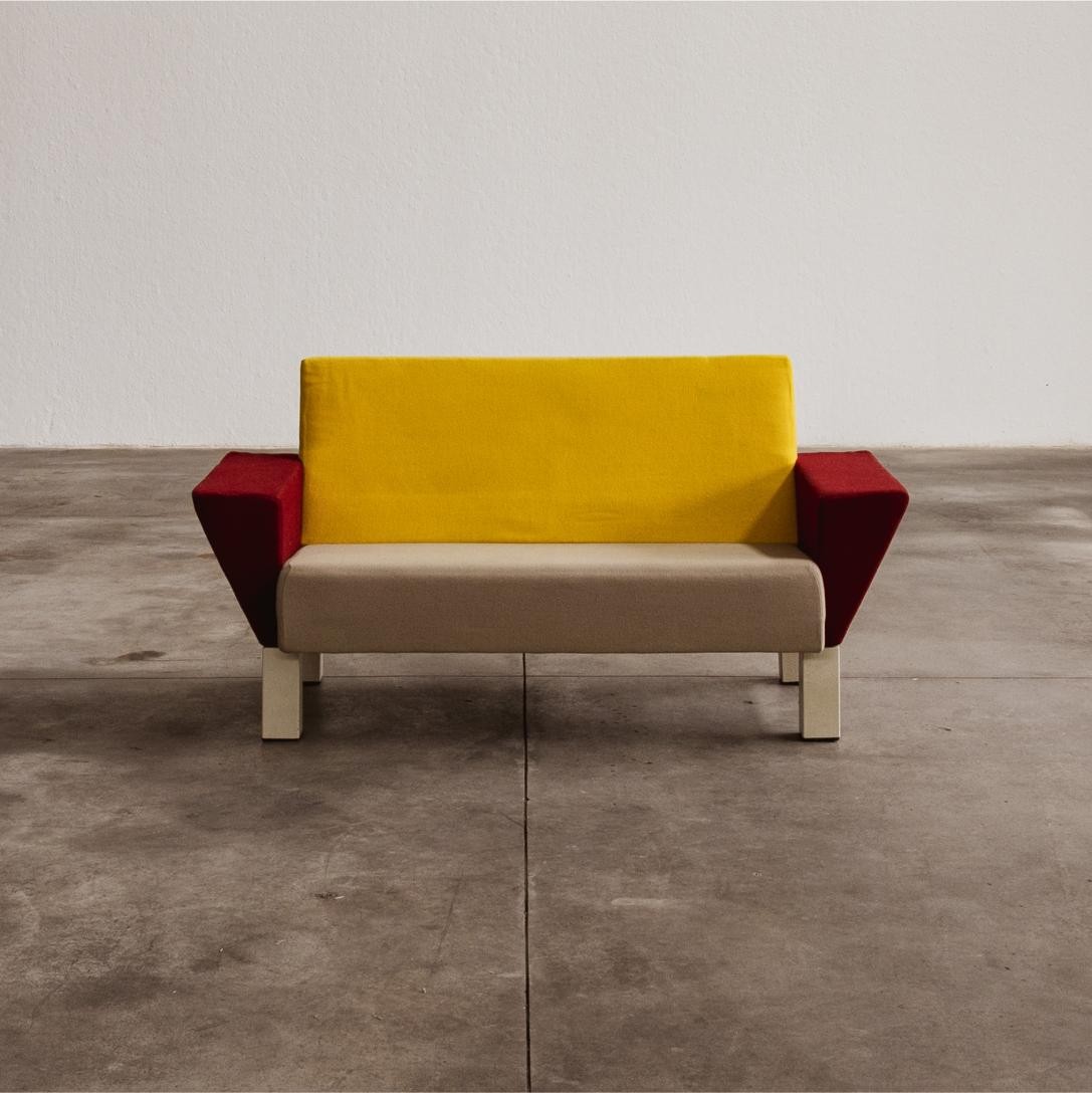 Ettore Sottsass “Westside” Sofa for Knoll International, 1982, 1980s