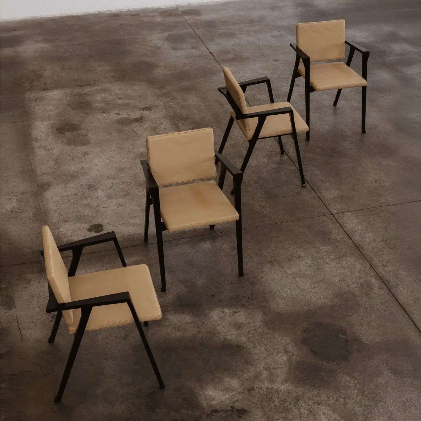 Franco Albini 832 “Luisa” Chairs for Poggi, 1953, set of 4, 1953