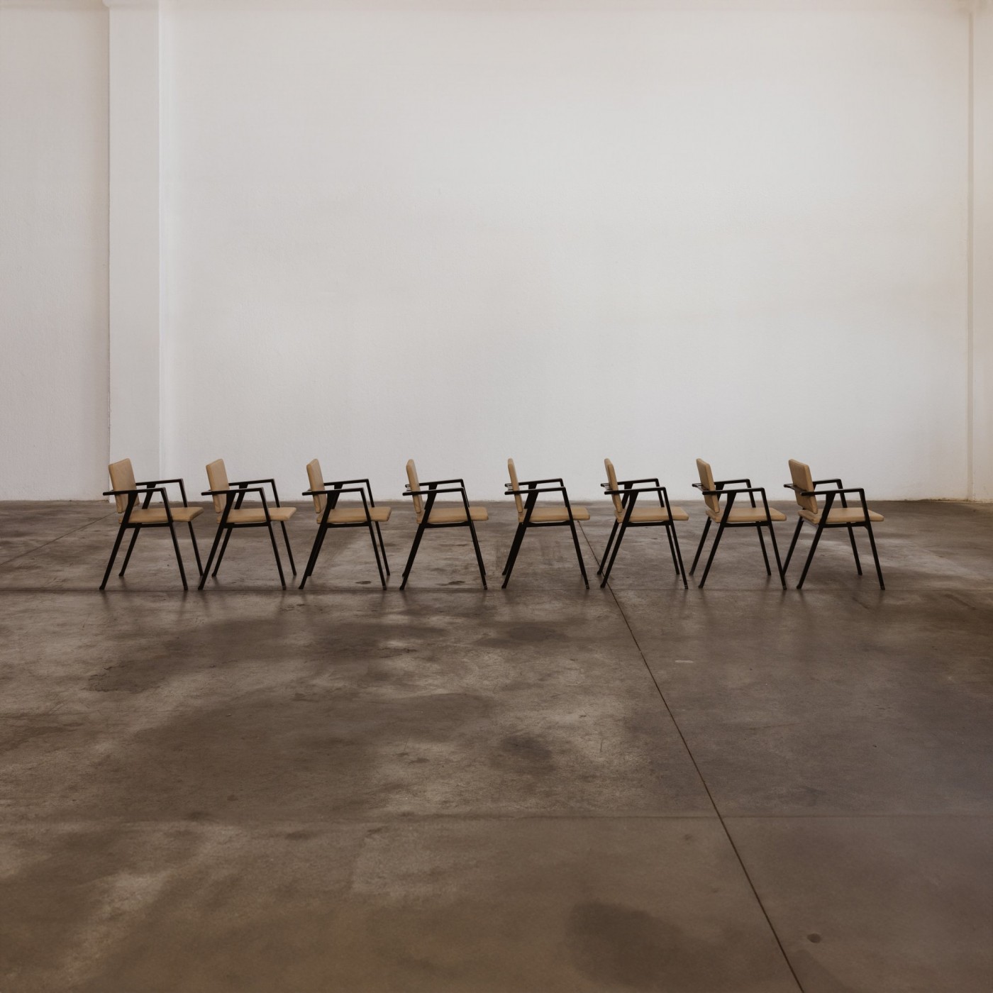 Franco Albini 832 “Luisa” Armchairs for Poggi, 1953, set of 8, 1953