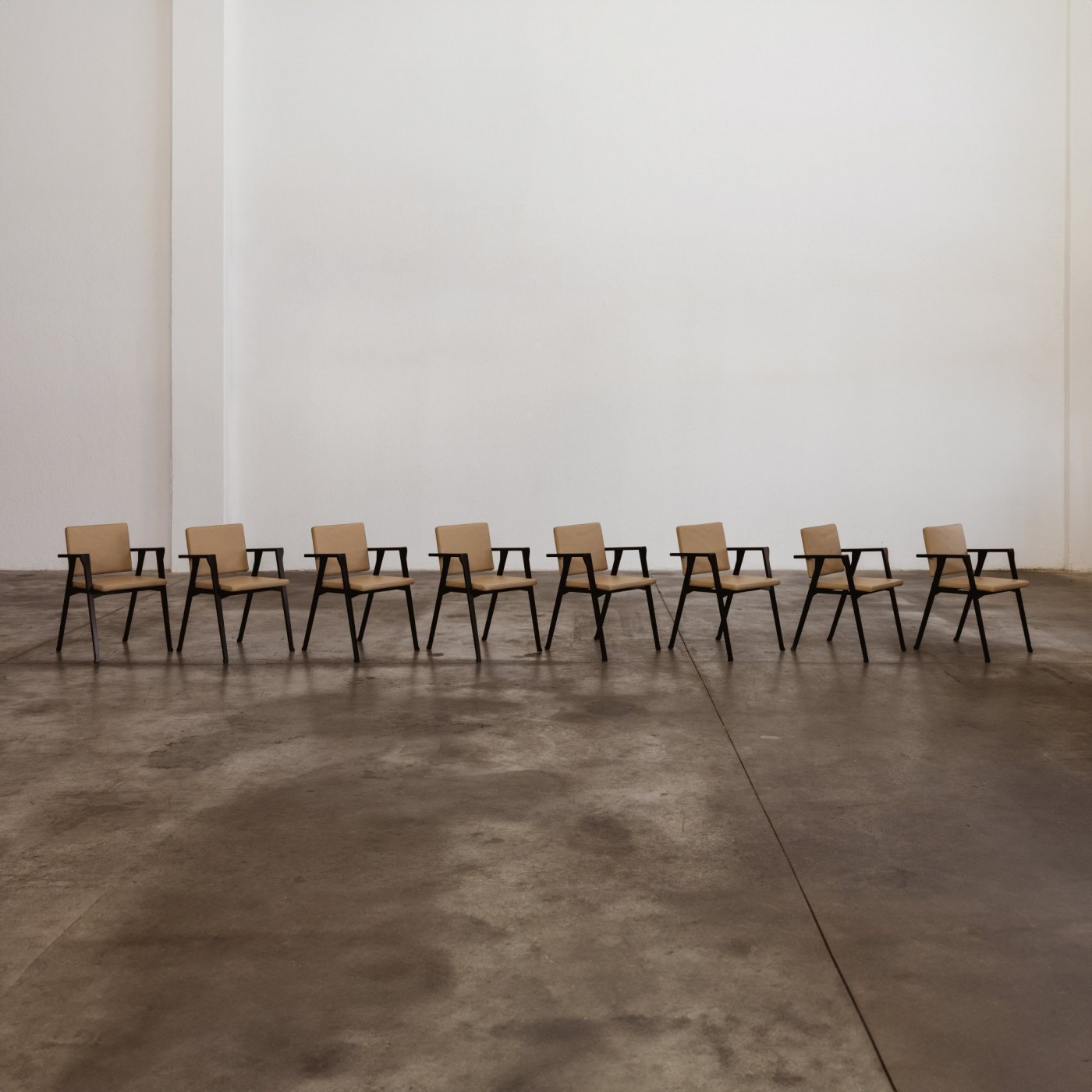Franco Albini 832 “Luisa” Armchairs for Poggi, 1953, set of 8, 1953
