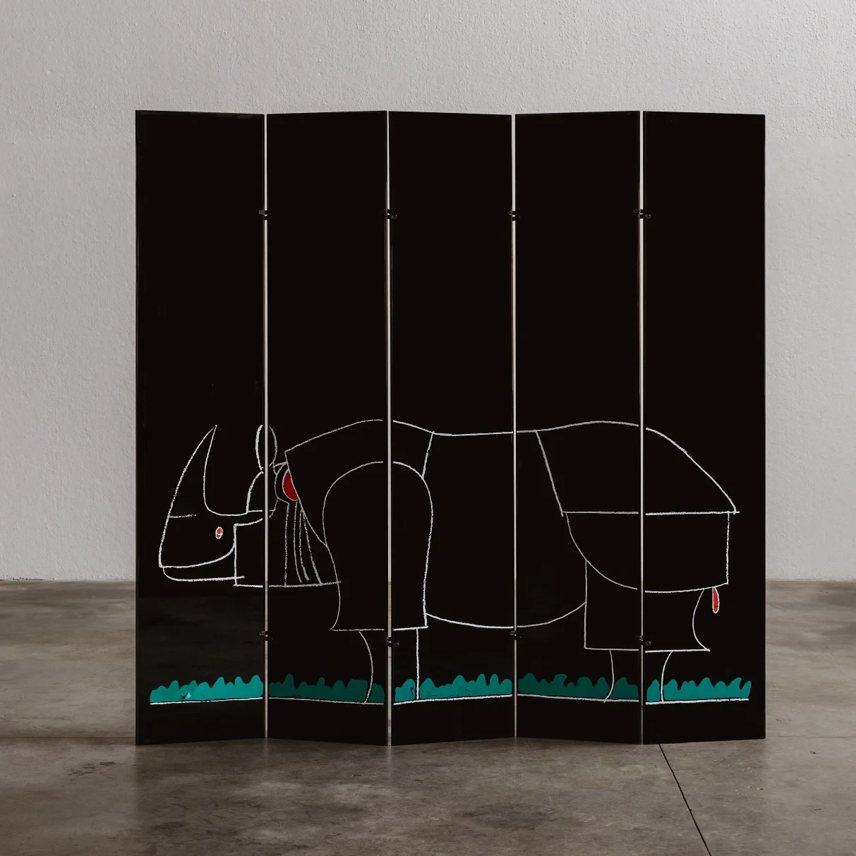 François-Xavier Lalanne and Kazuhide Takahama "Rhinocéros" Room Divider, 1971, 1971