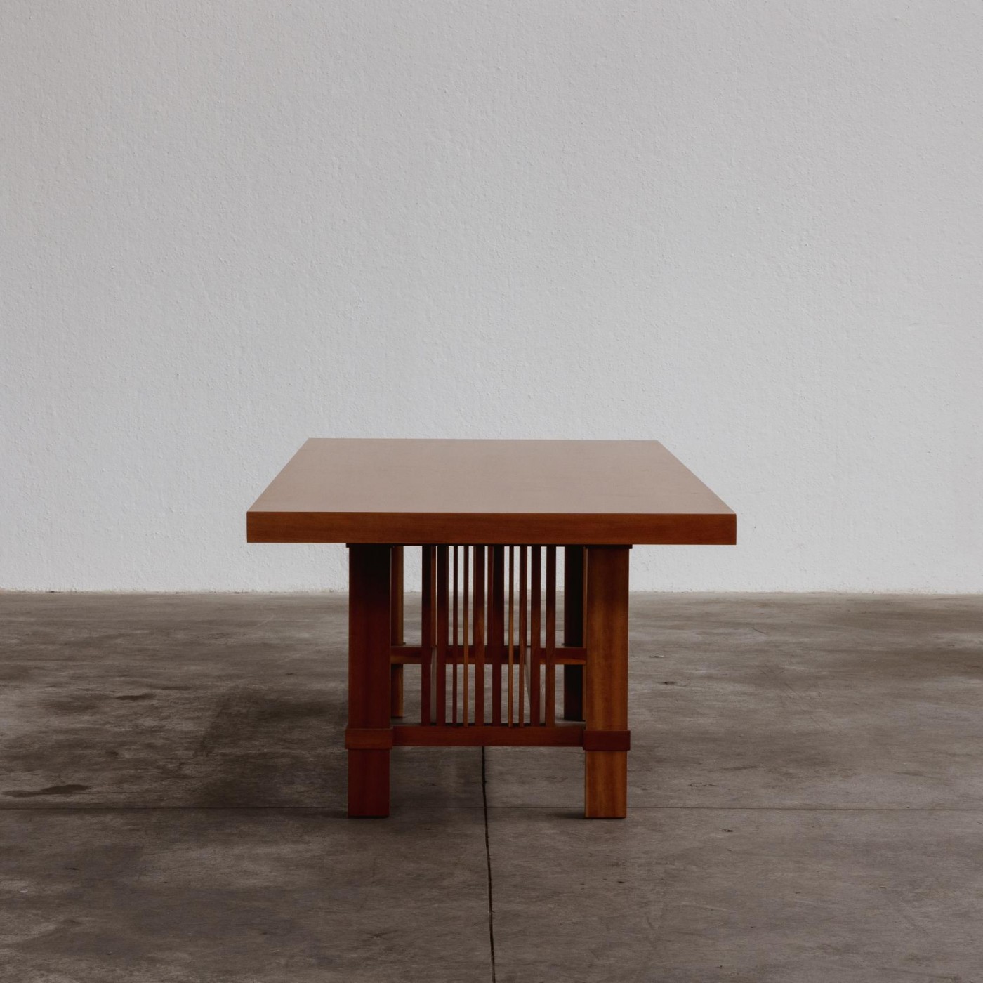 Frank Lloyd Wright “608 Taliesin” Dining Table for Cassina, Cherry Wood, 1925, 1917