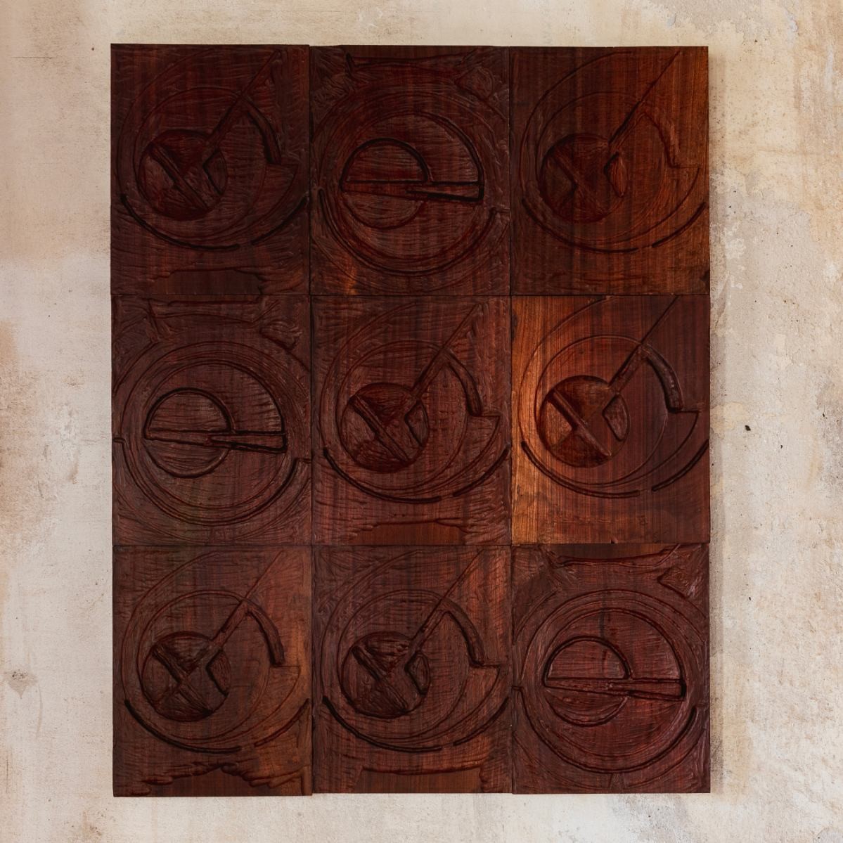 Gianni Pinna "L'universo" Wall Panel, 1970, 1970s