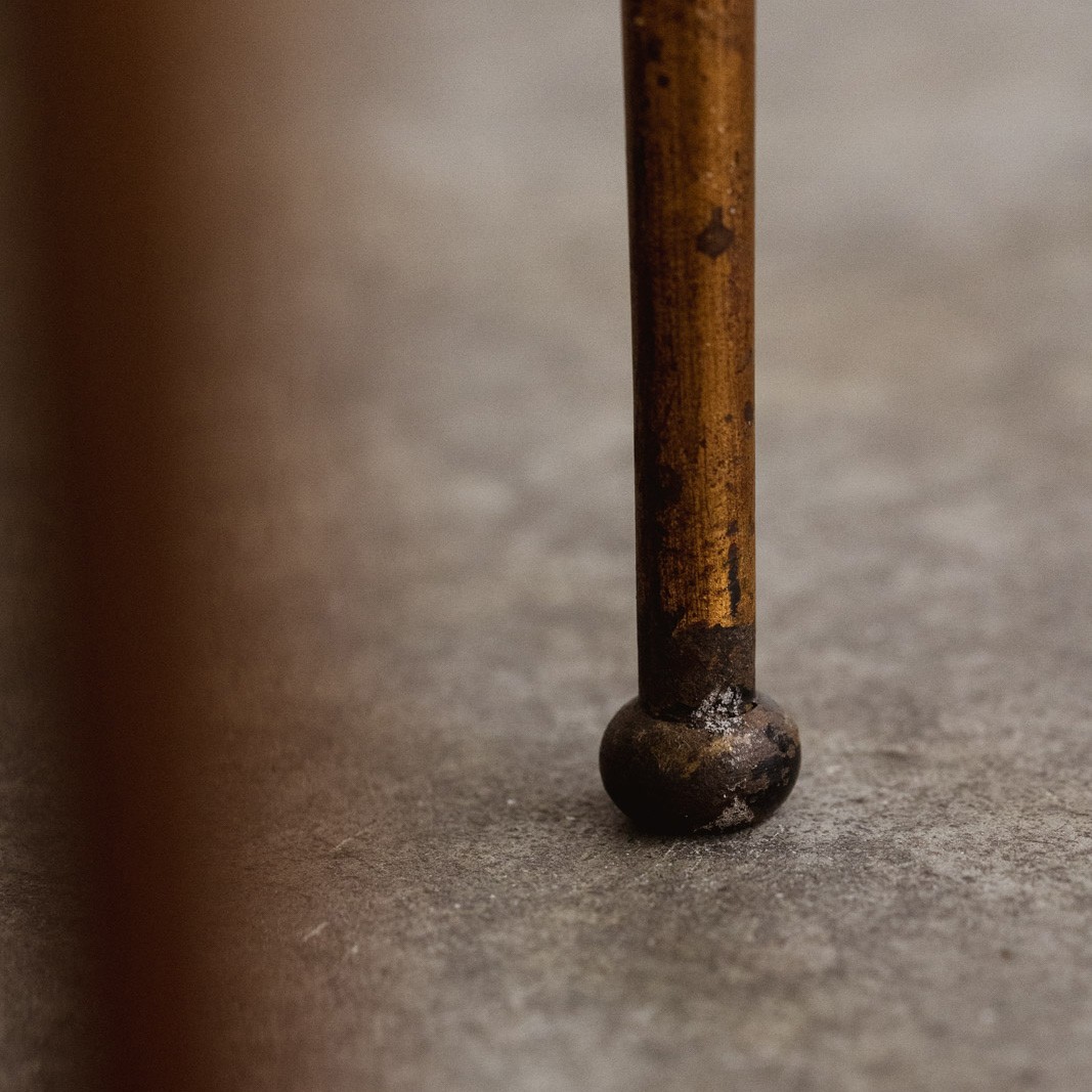 Gilbert Poillerat Art Deco Side Tables, 1940s, Set of 2, 1940s