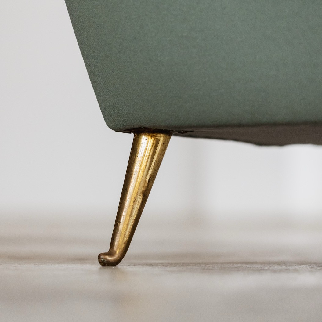 Gio Ponti Armchairs for ISA Bergamo, Italy, 1952, Set of 2, 1952