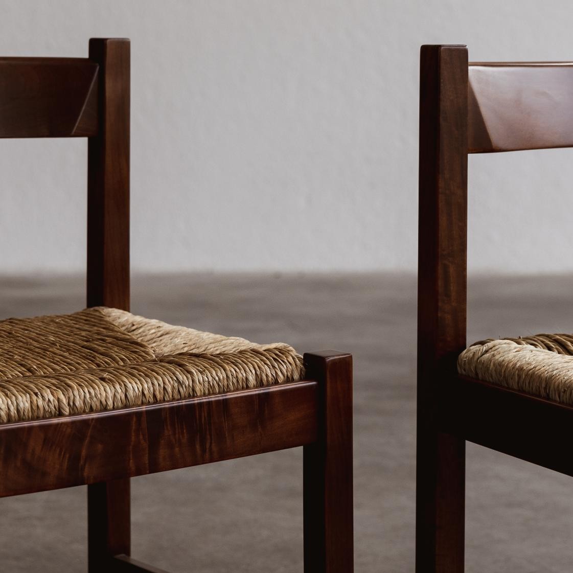 Giovanni Michelucci “Torbecchia” Dining Chairs for Poltronova, 1964, Set of 6, 1964