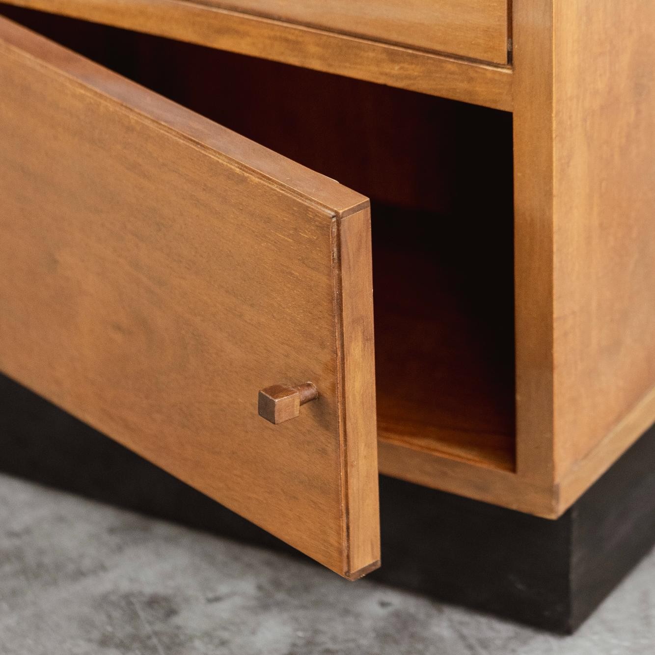 Giuseppe Pagano Pogatschnig Rationalist Nightstands, 1938, set of 2, 1938