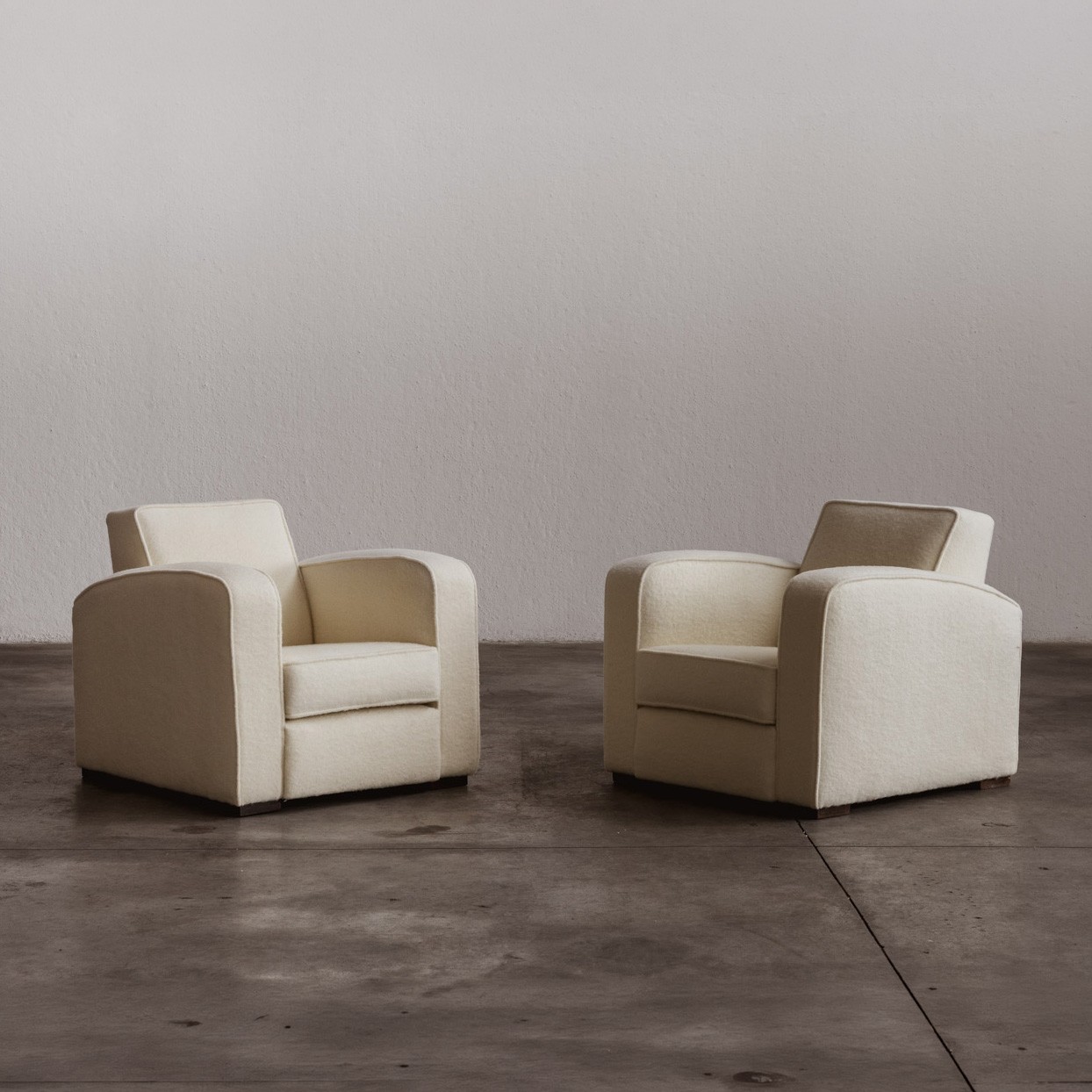 Jacques Adnet Club Armchairs, France, 1936, Set of 2, 1936