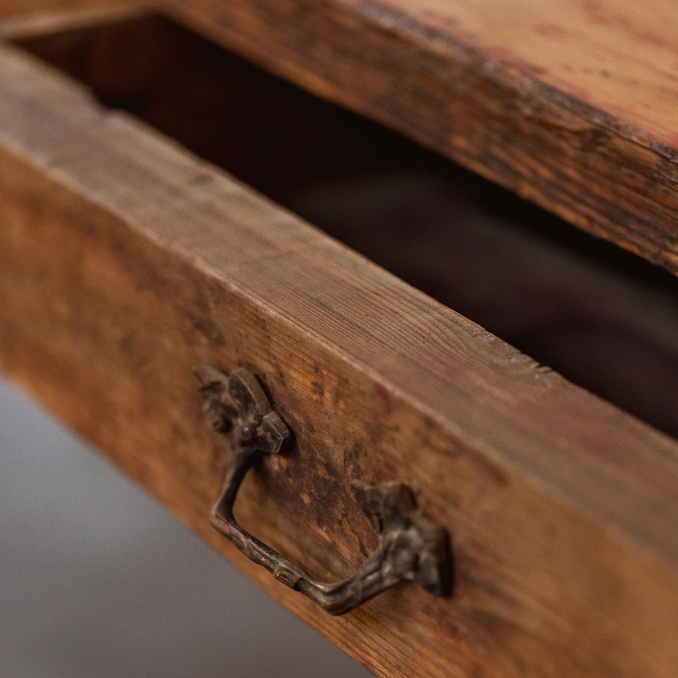 Large Primitive Rustic Dining Table,  Wood, France, 1920, 1920