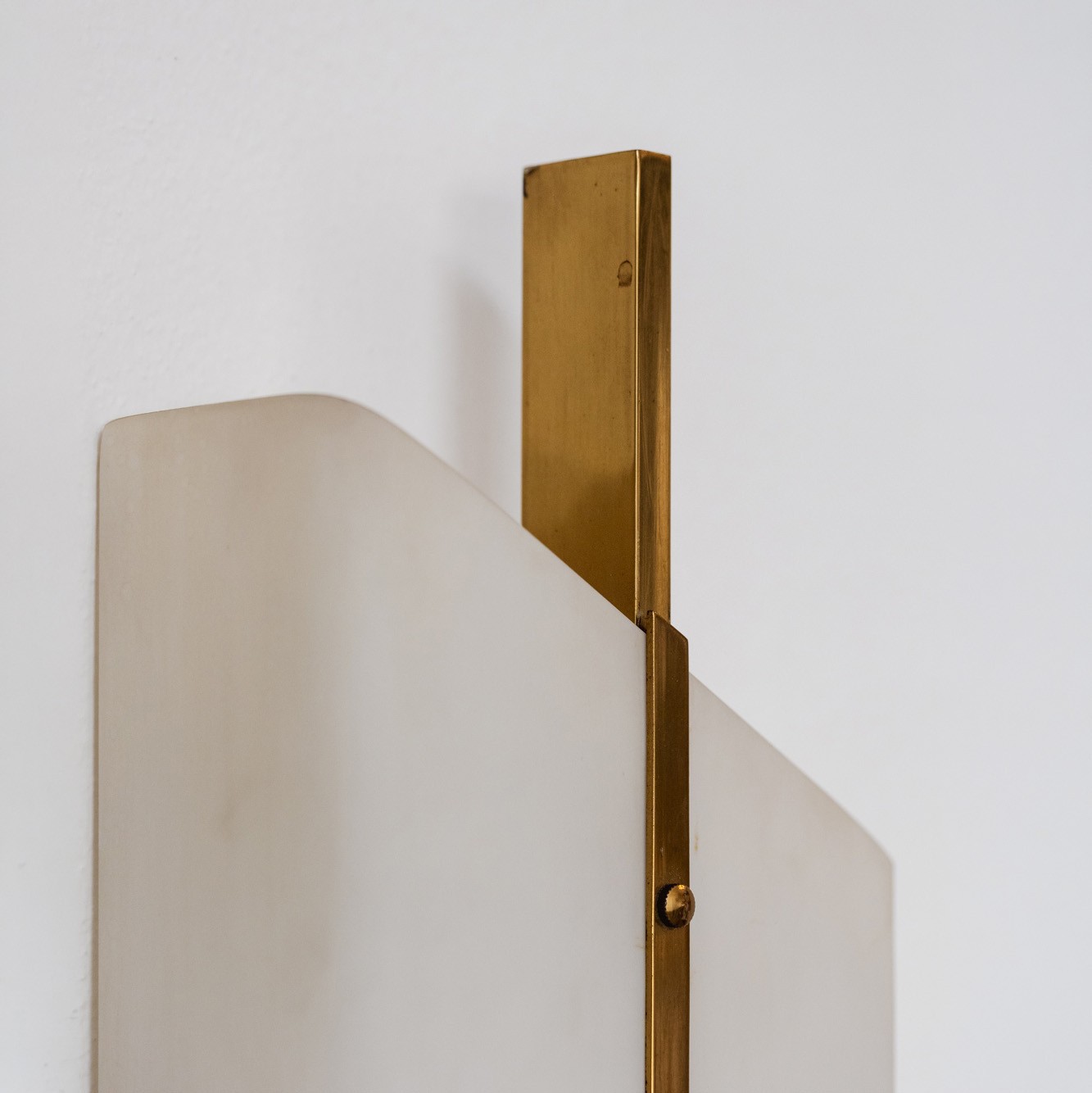 Luigi Fontana "4605/M" Sconces for Fontana Arte, 1950s, Set of 2, 1950s