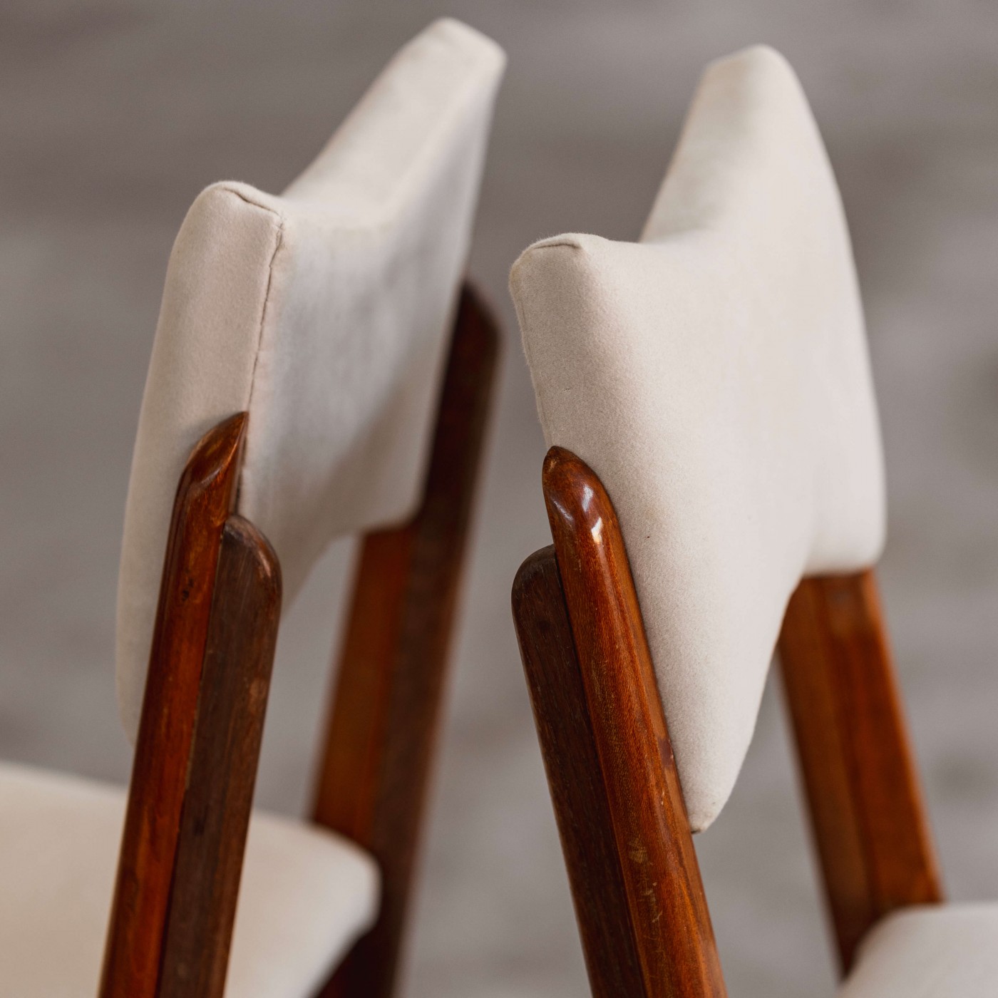 Luigi Scremin dining chairs for Fratelli Scremin, 1950, Set of 6, 1950