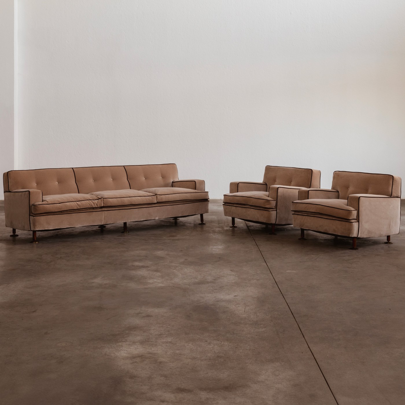 Marco Zanuso "Square" Living Room Set for Arflex, 1962, 1962