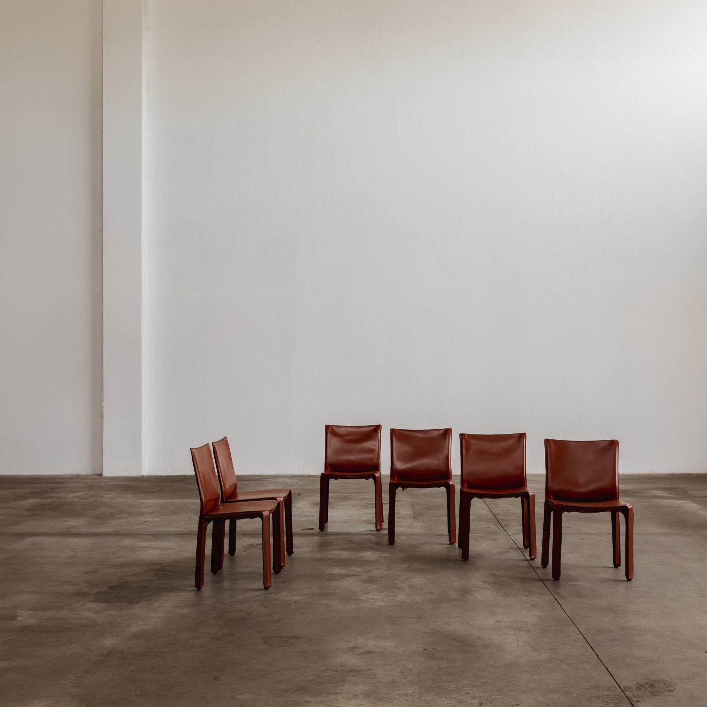 Mario Bellini "CAB 412" Dining Chairs for Cassina, 1978, Set of 6, 1978
