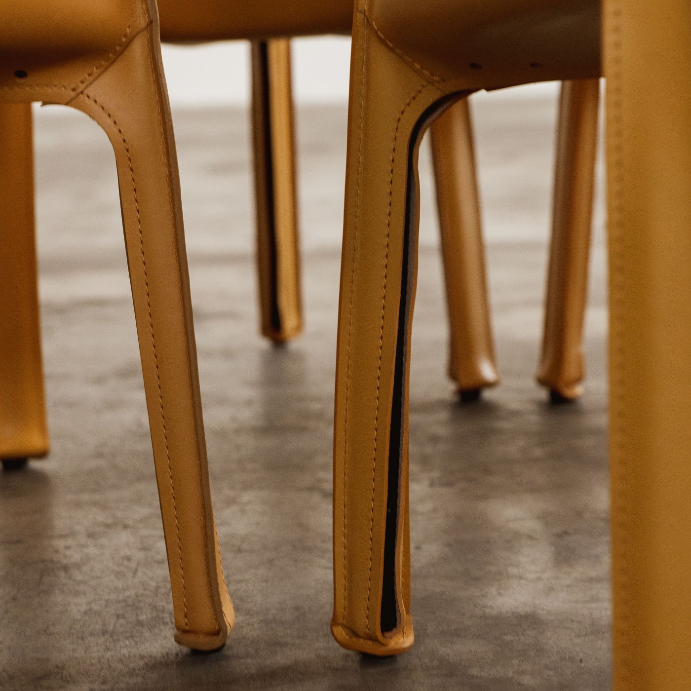 Mario Bellini "CAB 413" Dining Chairs for Cassina, 1977, Set of 8, 1970s