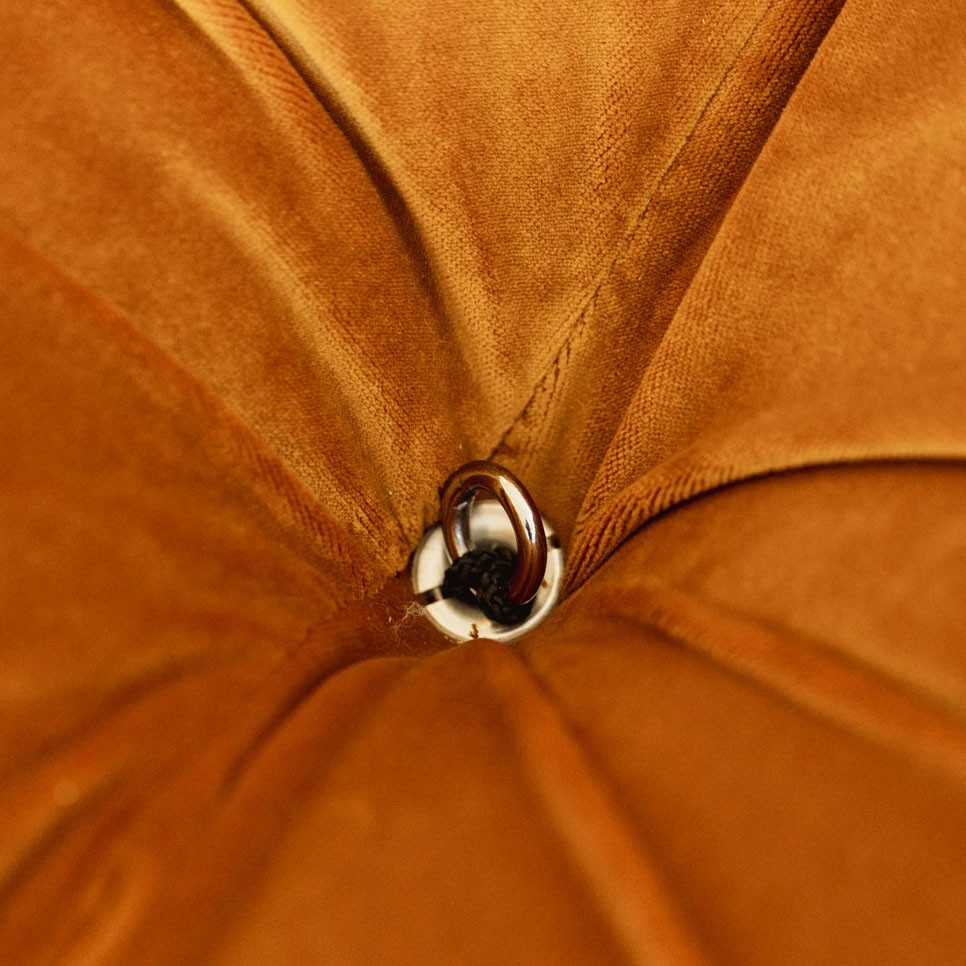 Mario Bellini "Camaleonda" Modular Sofa for B&B Italia, Rust Brown Velvet, 1970, Set of 6, 1970