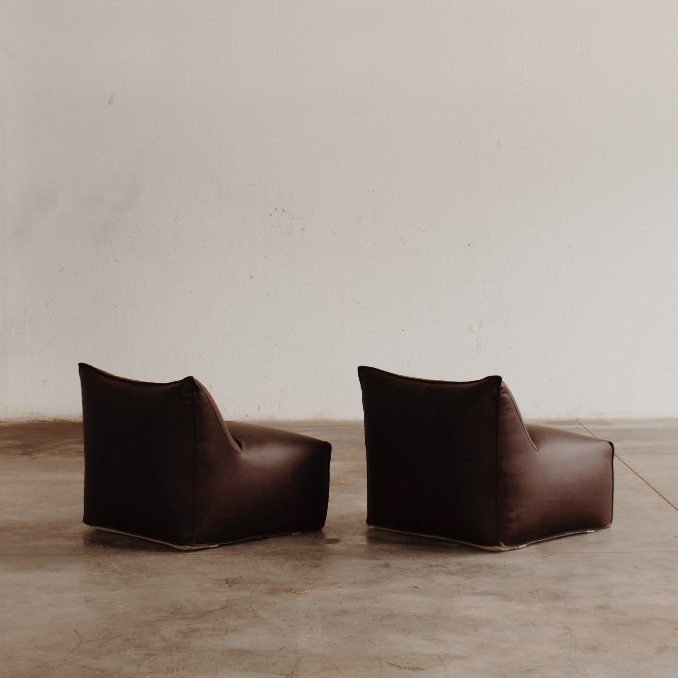 Mario Bellini “Le Bambole” Easy Chairs for B&B Italia, 1971, Set of 2, 1971