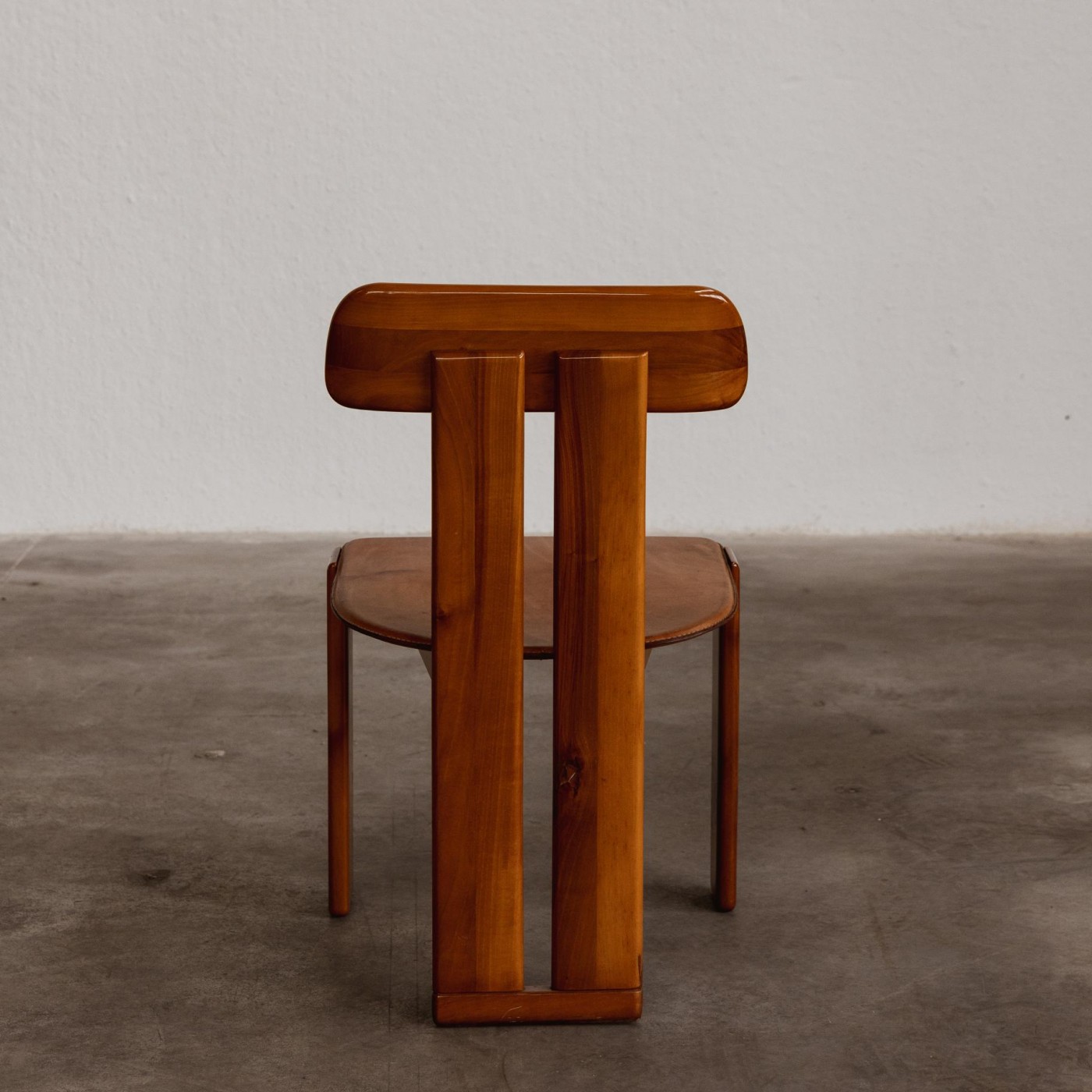 Mario Marenco "Sapporo" Dining Chairs for Mobil Girgi, Cognac Leather, 1970, Set of 12, 1970