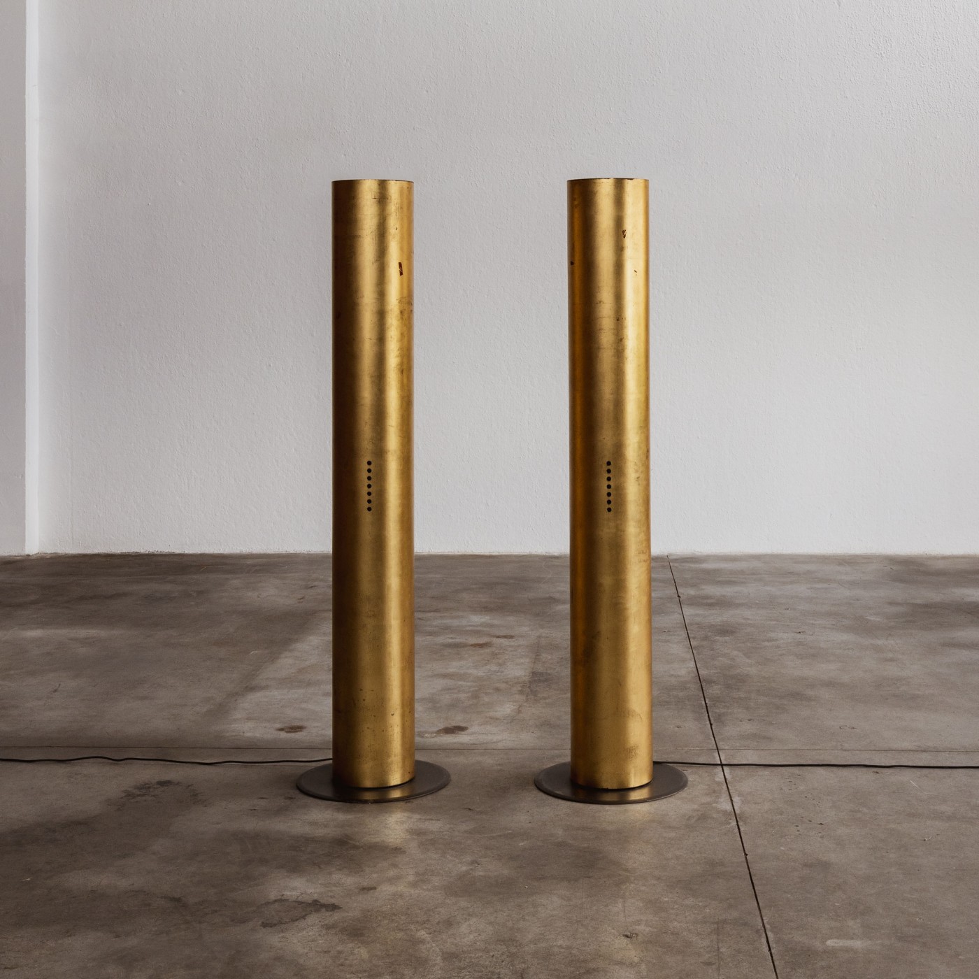 Massimo & Lella Vignelli “Sette Magie” Floor Lamps for Morphos, 1970, Set of 2, 1970