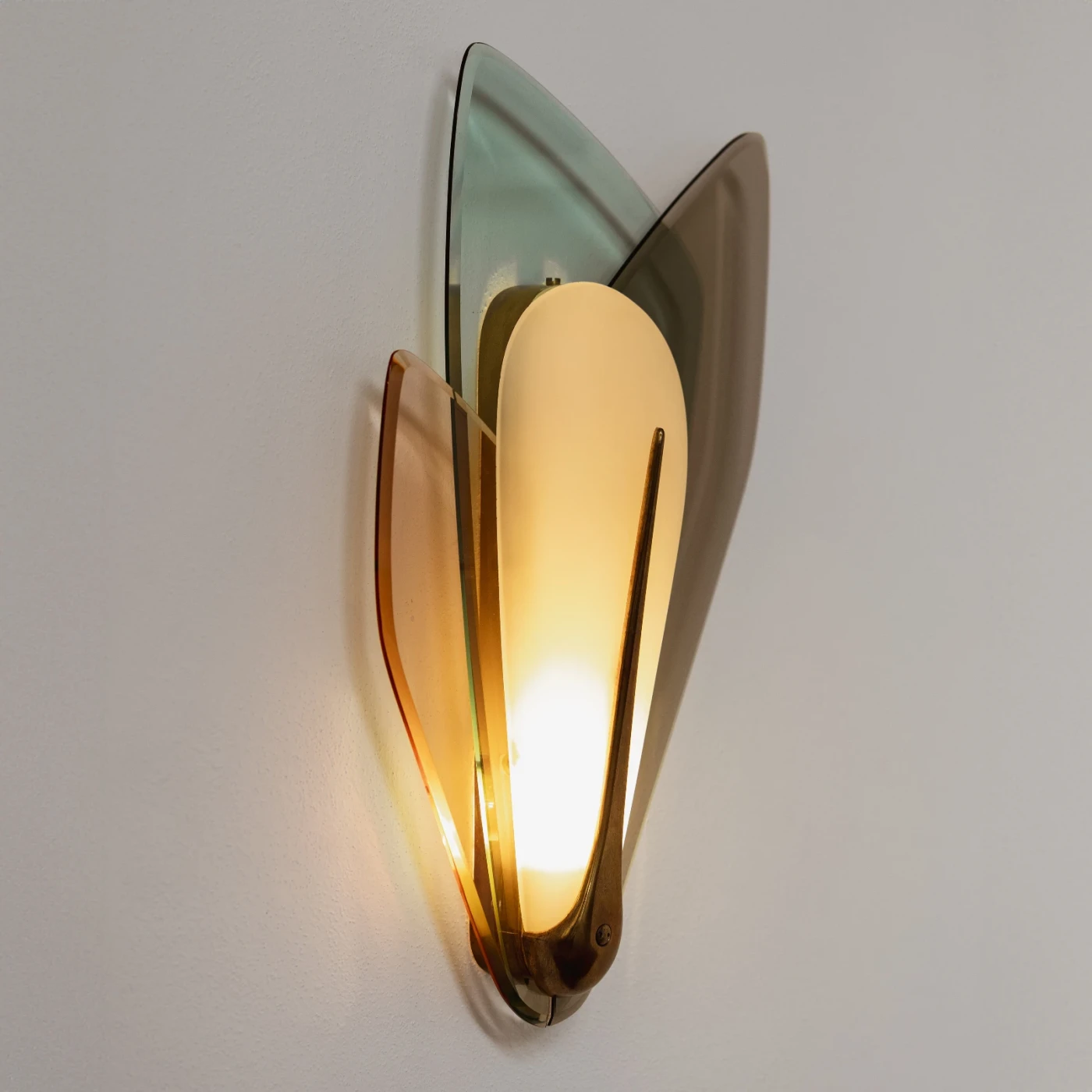 Max ingrand Sconce for Fontana Arte, 1955, 1955