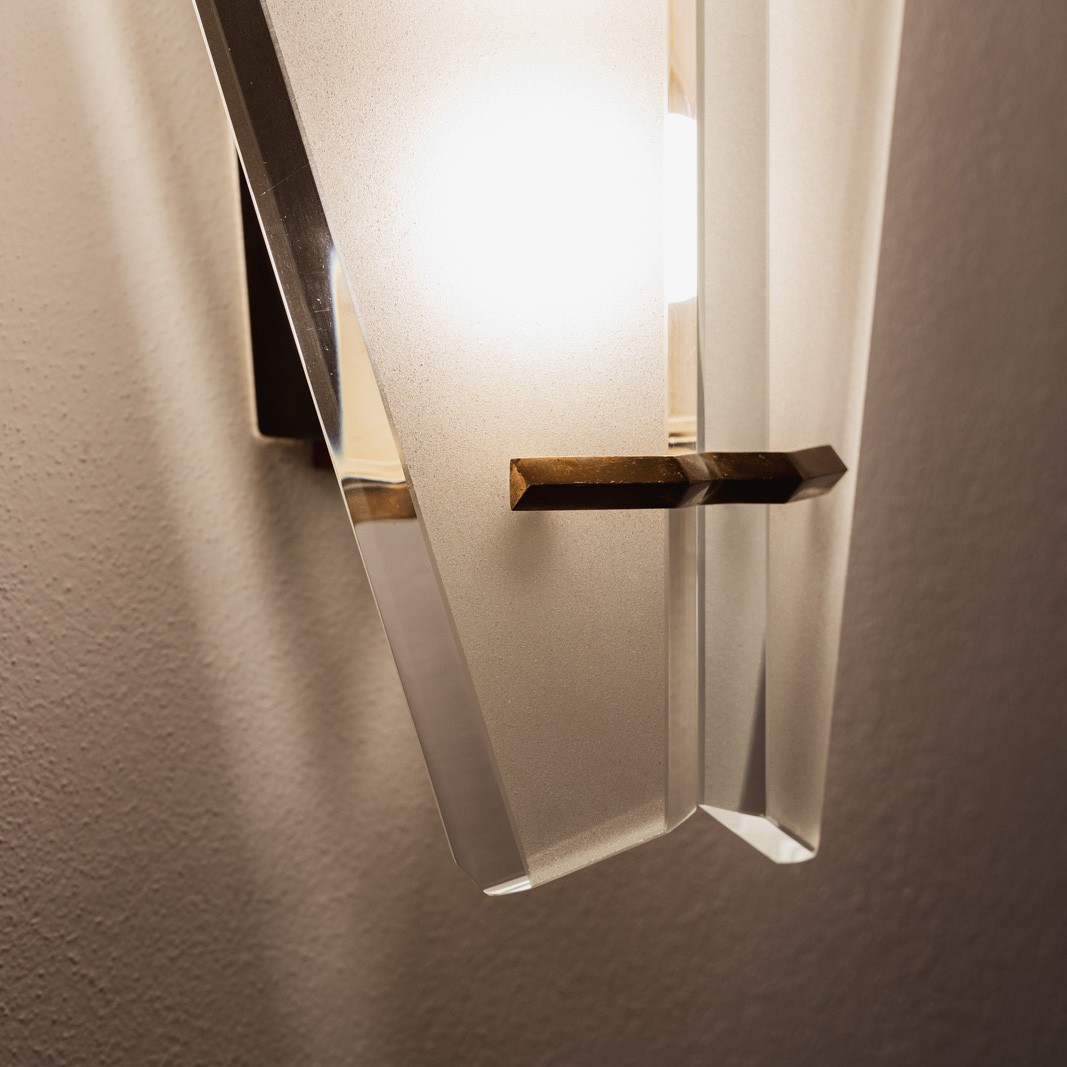 Max Ingrand "1943" Sconces for Fontana Arte, 1955, Set of 2, 1960
