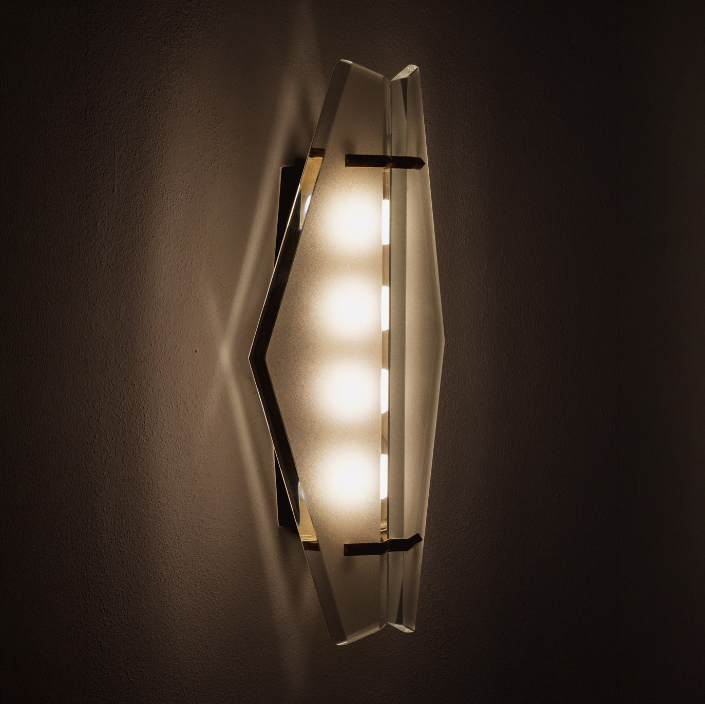 Max Ingrand "1943" Sconces for Fontana Arte, 1955, Set of 2, 1955