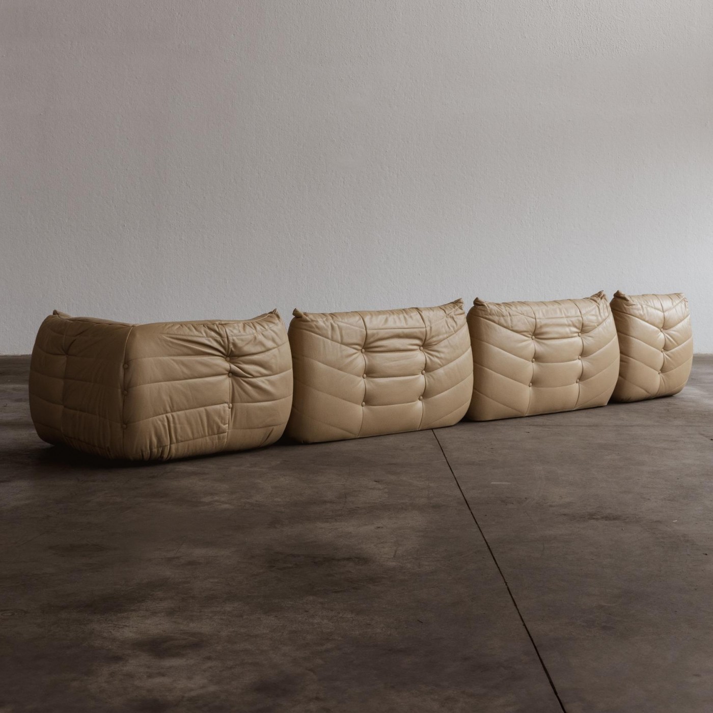 Michel Ducaroy “Togo” Modular Sofa for Ligne Roset, 1973, Set of 4, 1973