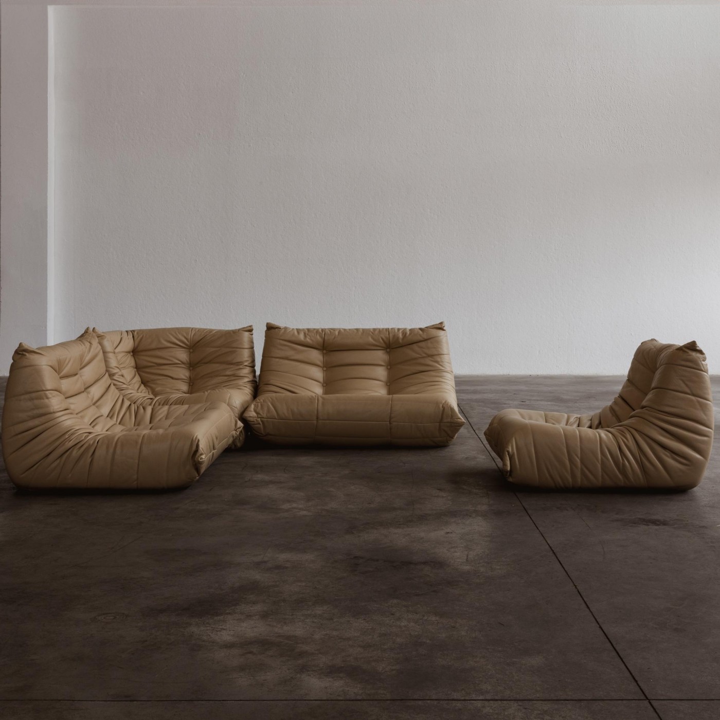 Michel Ducaroy “Togo” Modular Sofa for Ligne Roset, 1973, Set of 4, 1973