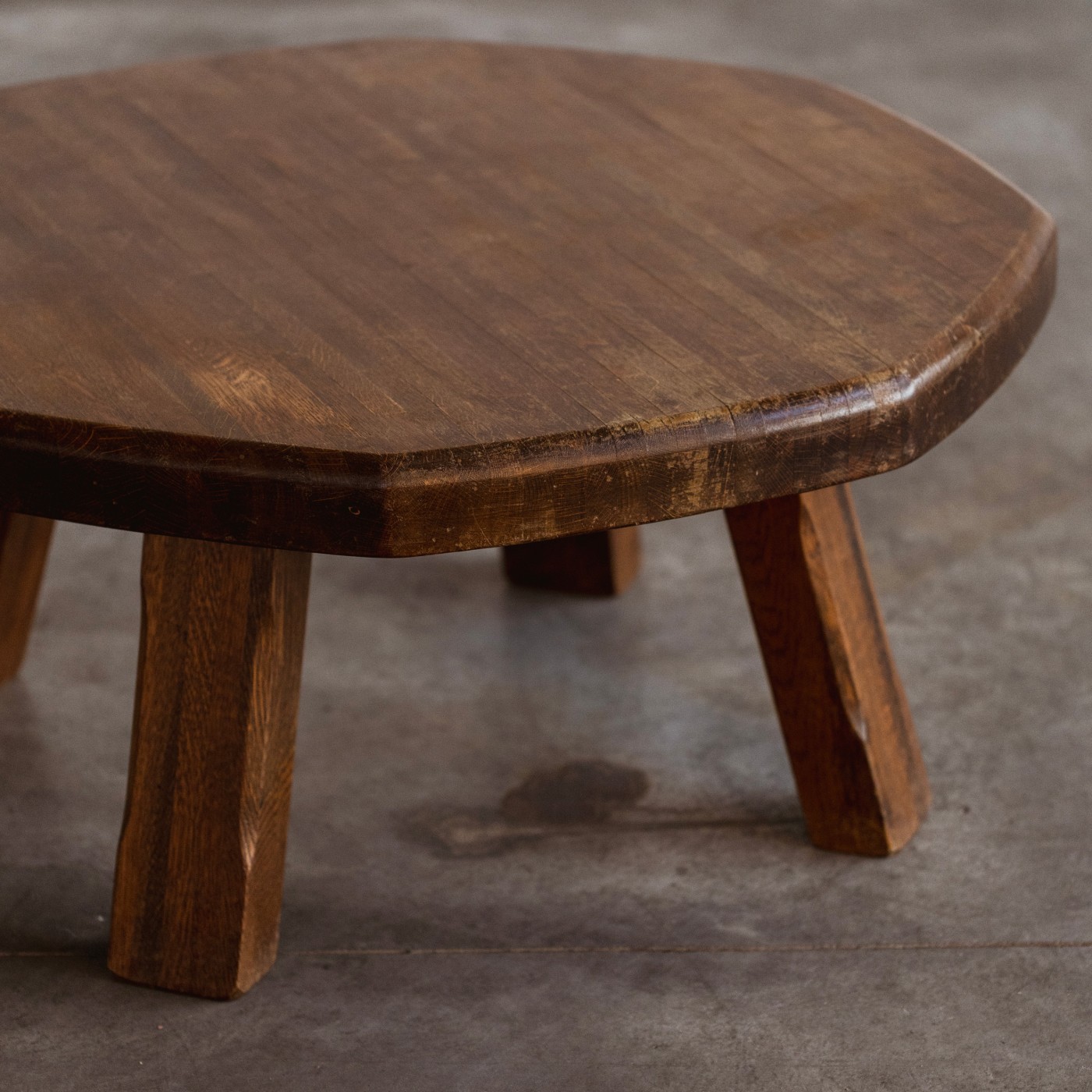 Olavi Hanninen primitive coffee table for Aranjou, 1960, 1960
