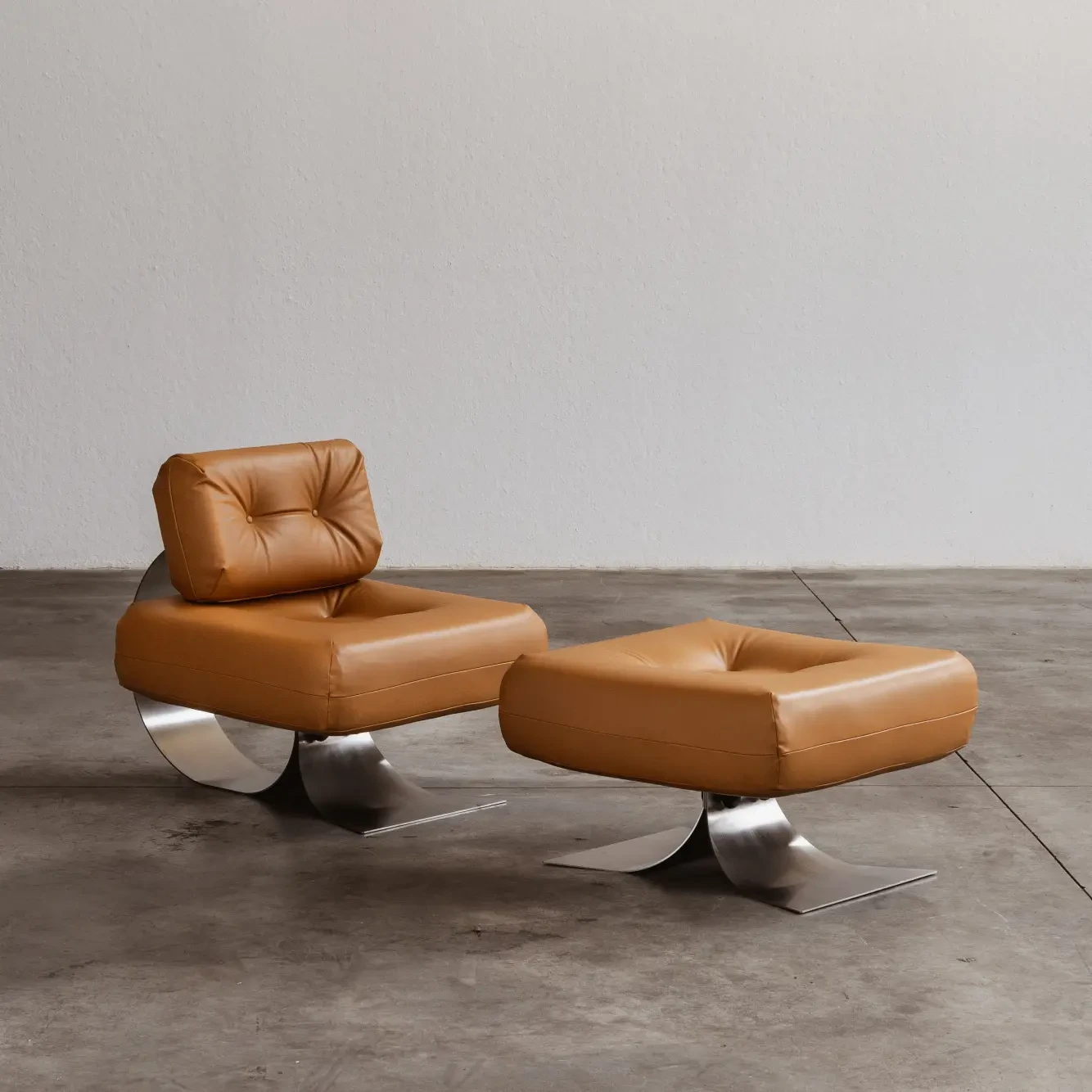 Oscar Niemeyer “Alta” Lounge Set for Mobilier International, 1971, 1970s