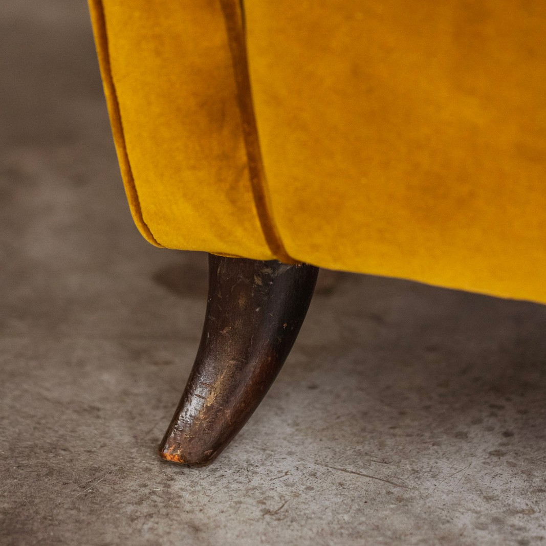 Paolo Buffa armchairs for Egidio Proserpio, Velvet, 1956, set of 2, 1956