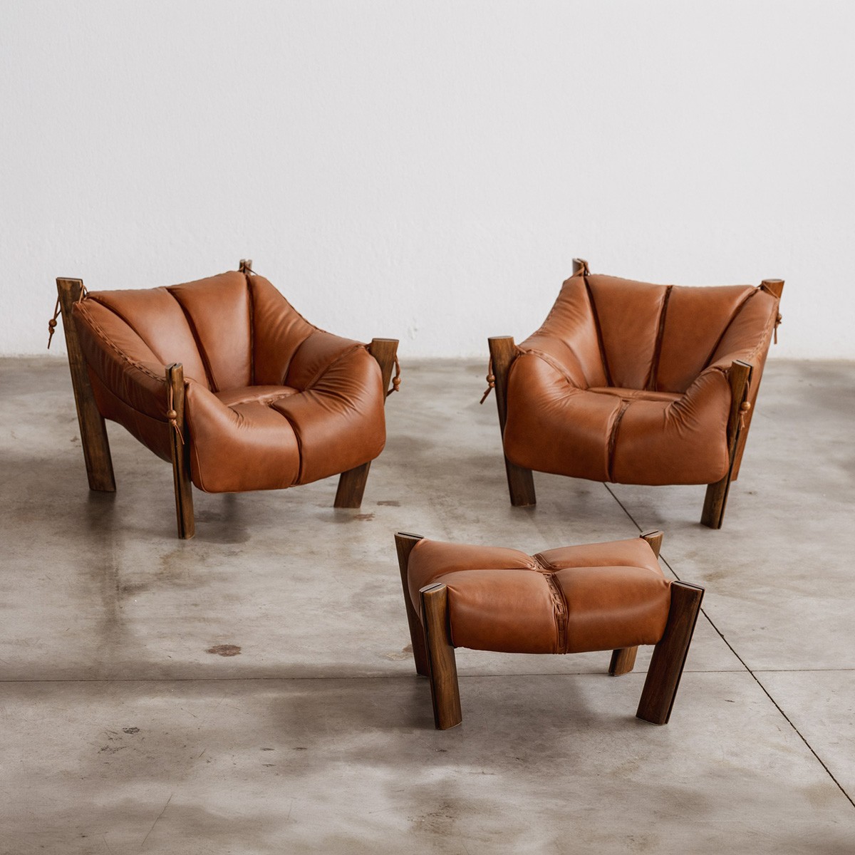 Percival Lafer “MP-211” Living Room Set for Lafer S.A., 1961, Set of 3, 1961