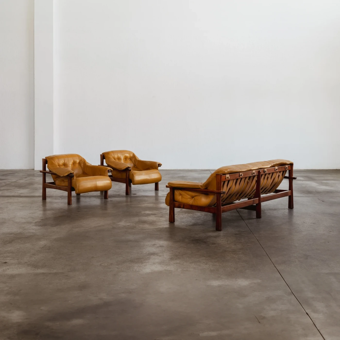 Percival Lafer “MP-41” Living Room Set for Lafer MP, 1972, Set of 3, 1972