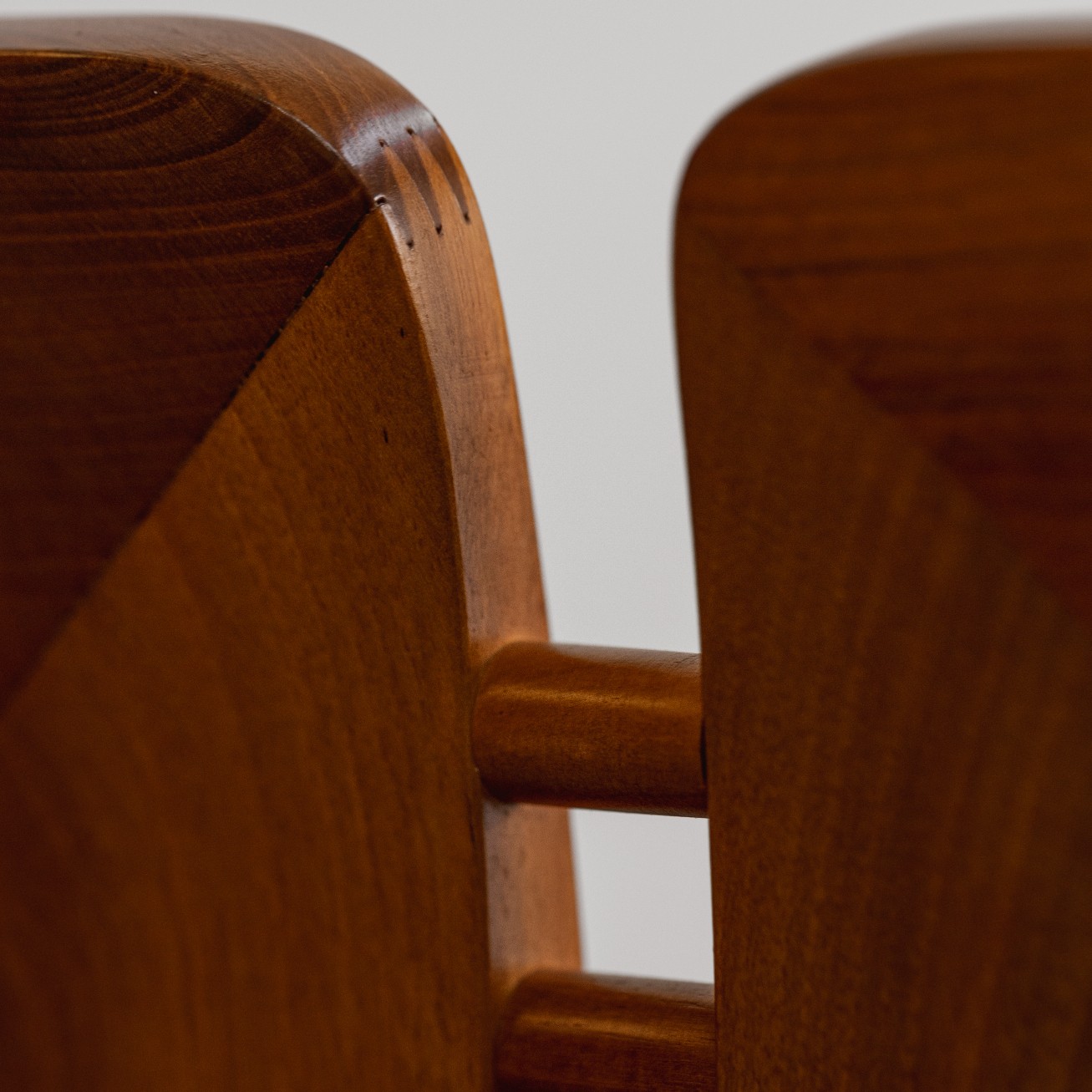 Pierre Cardin Dining Chairs, Black Leather, 1970, Set of 6, 1970s