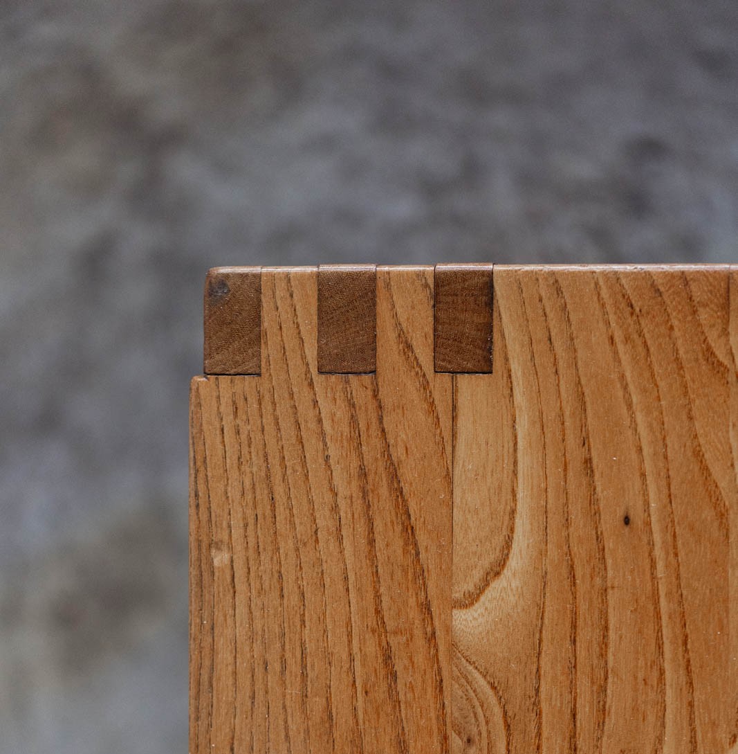 Pierre Chapo "T06" Cross-bar Coffee Table for Atelier Pierre Chapo, 1960, 1960