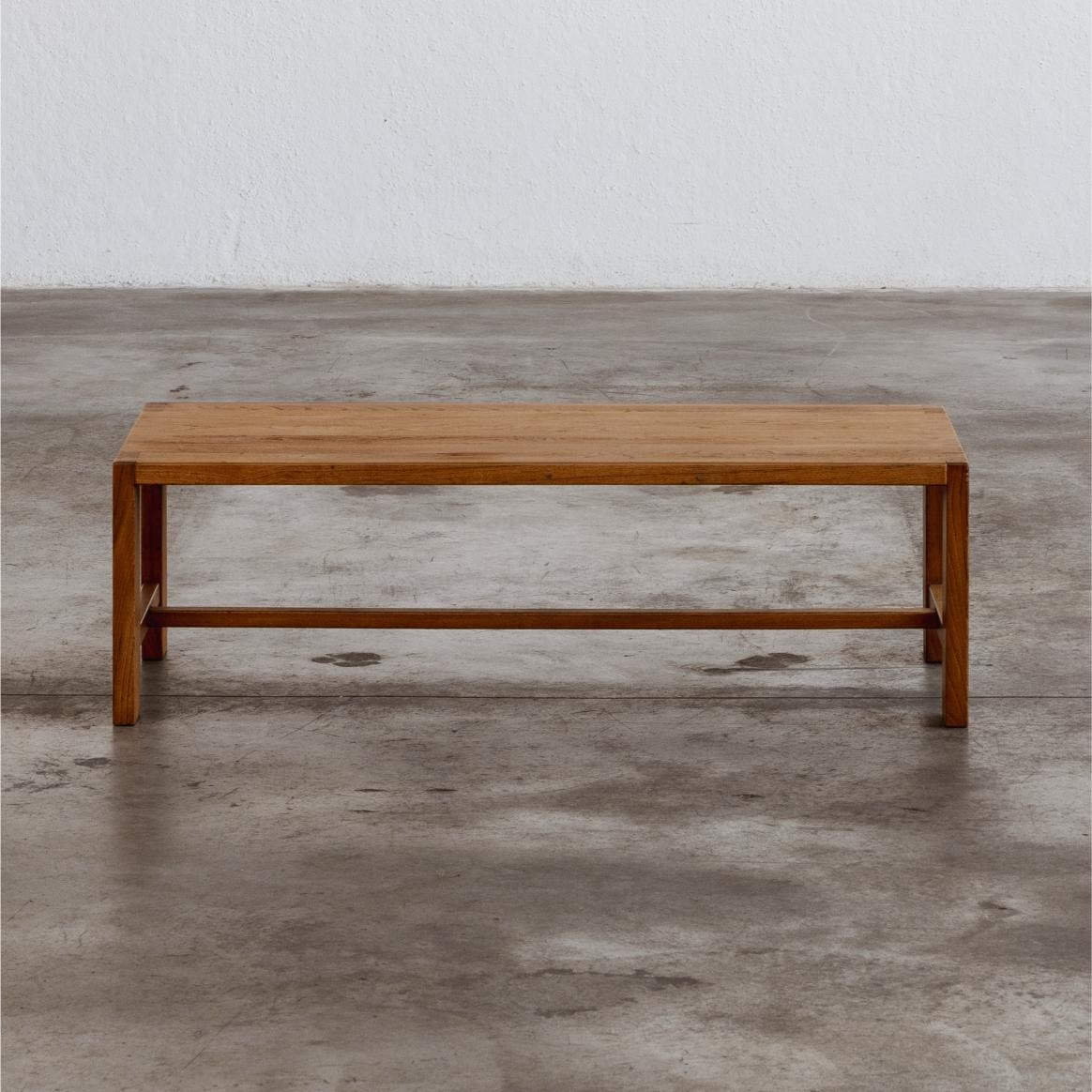 Pierre Chapo "T06" Cross-bar Coffee Table for Atelier Pierre Chapo, 1960, 1960