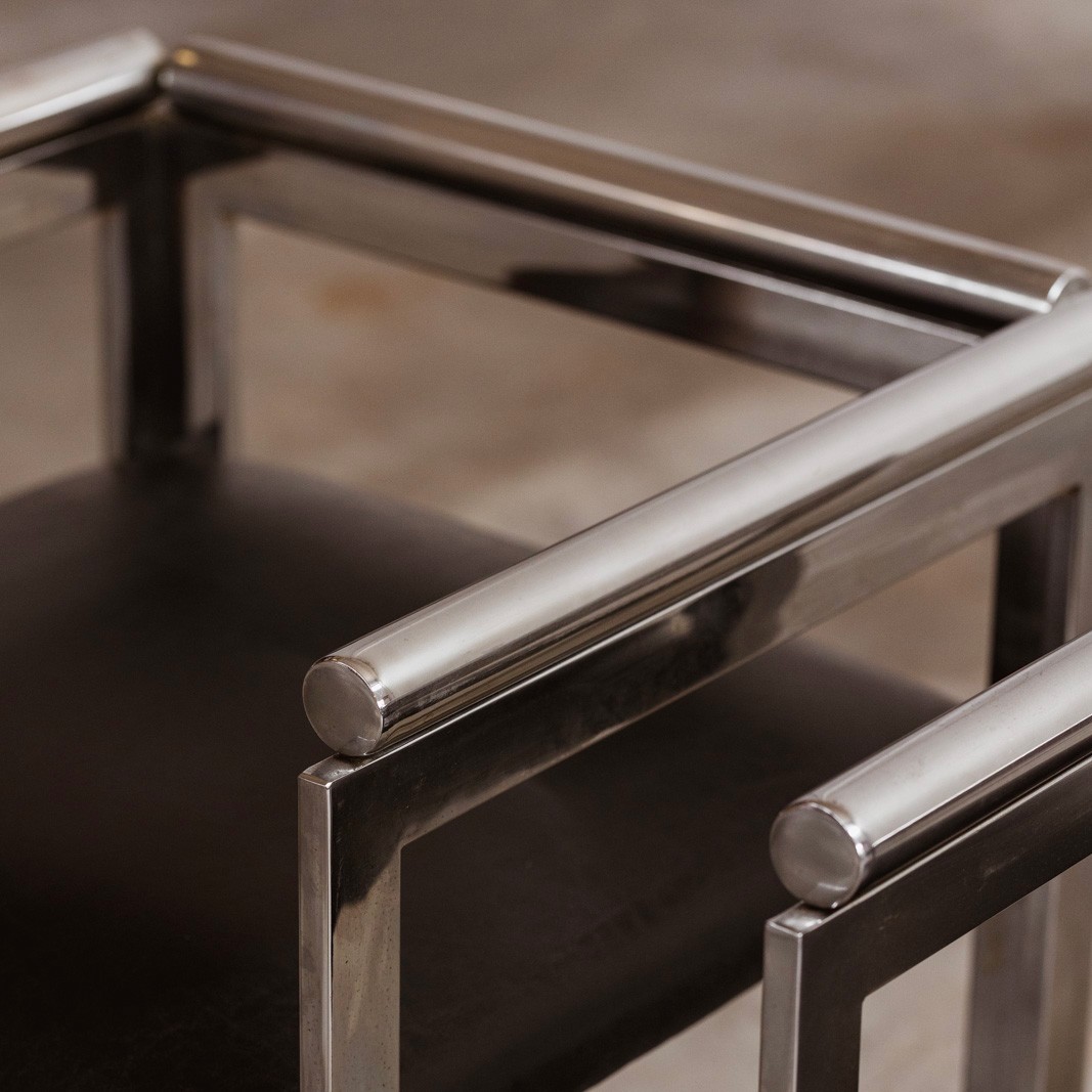 Renato Zevi Dining Chairs for Zevi & C., 1980s, 1980s